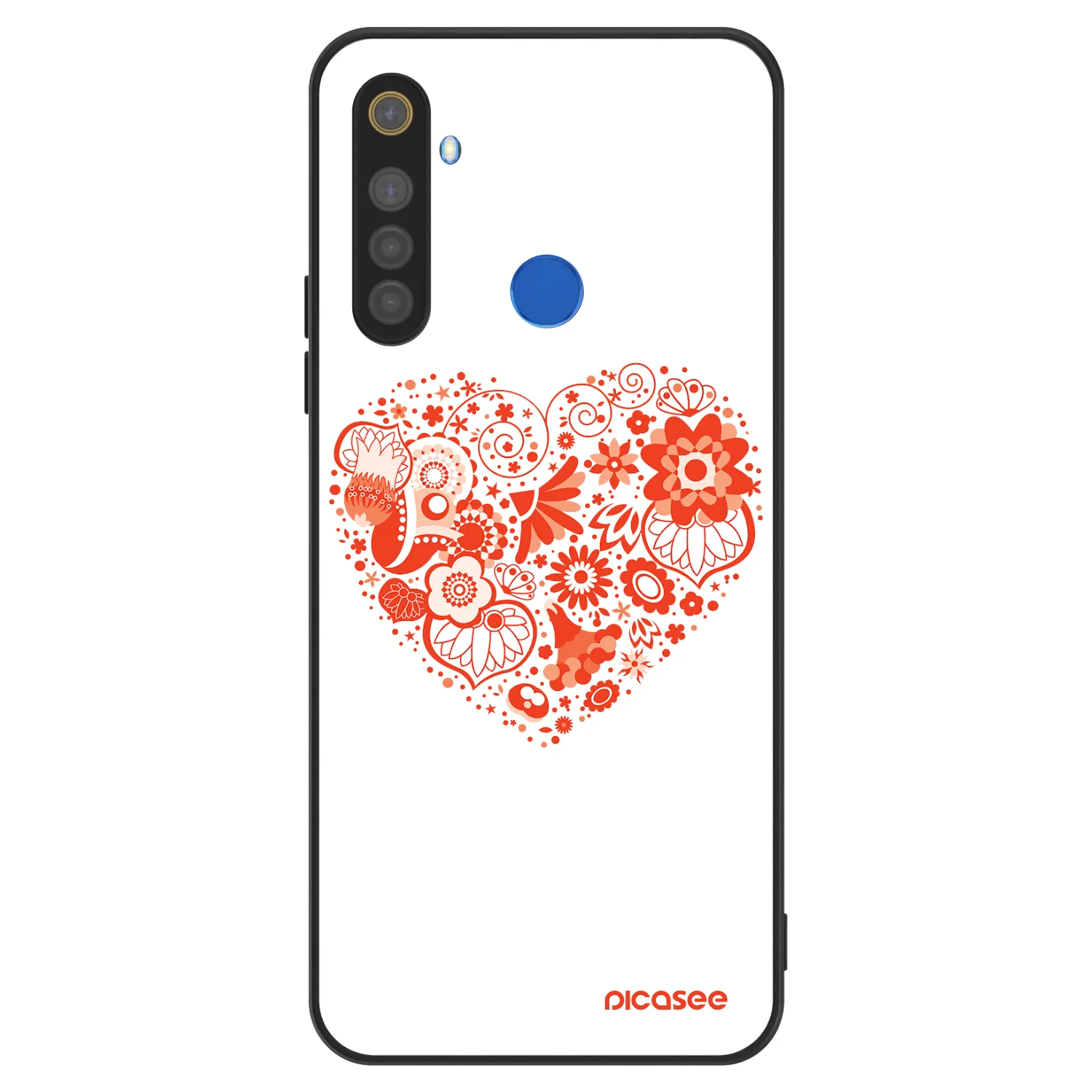 Picasee ULTIMATE CASE für Realme 5 - Großes Herz