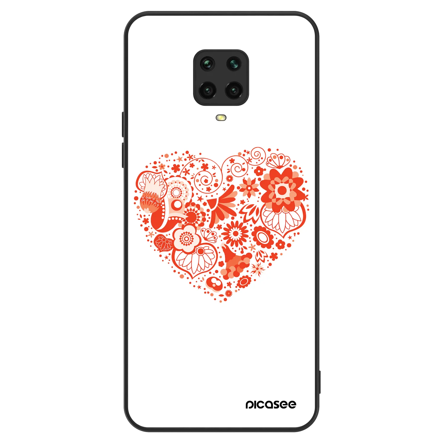 Picasee ULTIMATE CASE für Xiaomi Redmi Note 9S - Großes Herz