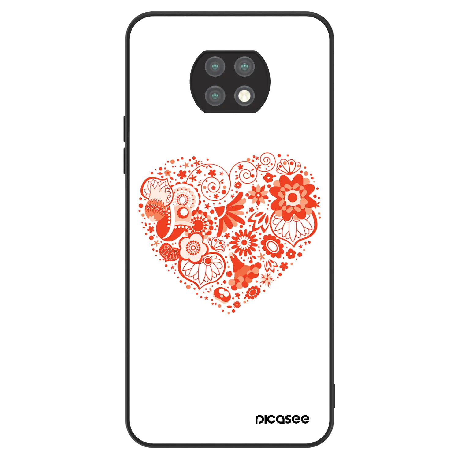 Picasee ULTIMATE CASE für Xiaomi Redmi Note 9T - Großes Herz