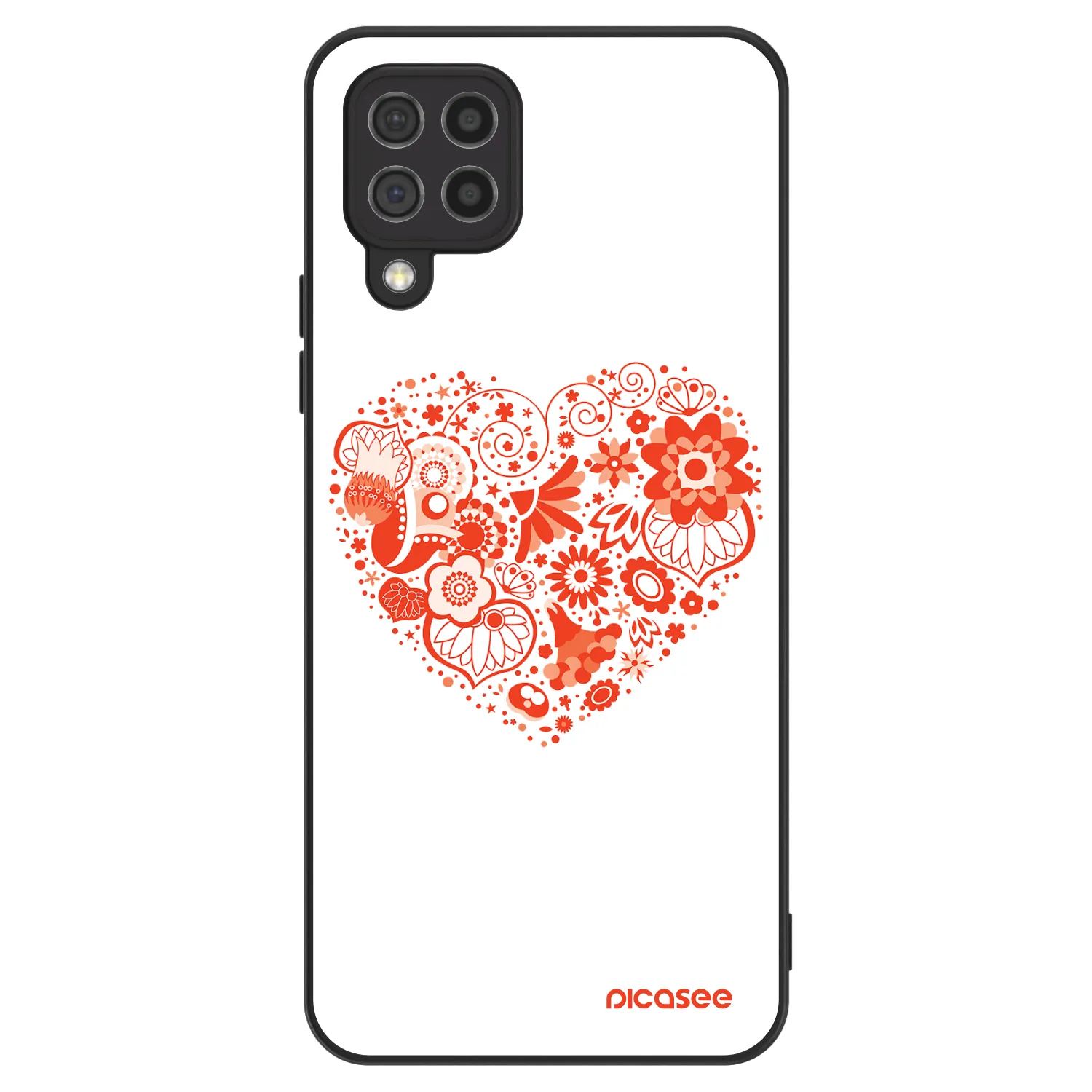 Picasee ULTIMATE CASE für Samsung Galaxy A22 A225F 4G - Großes Herz