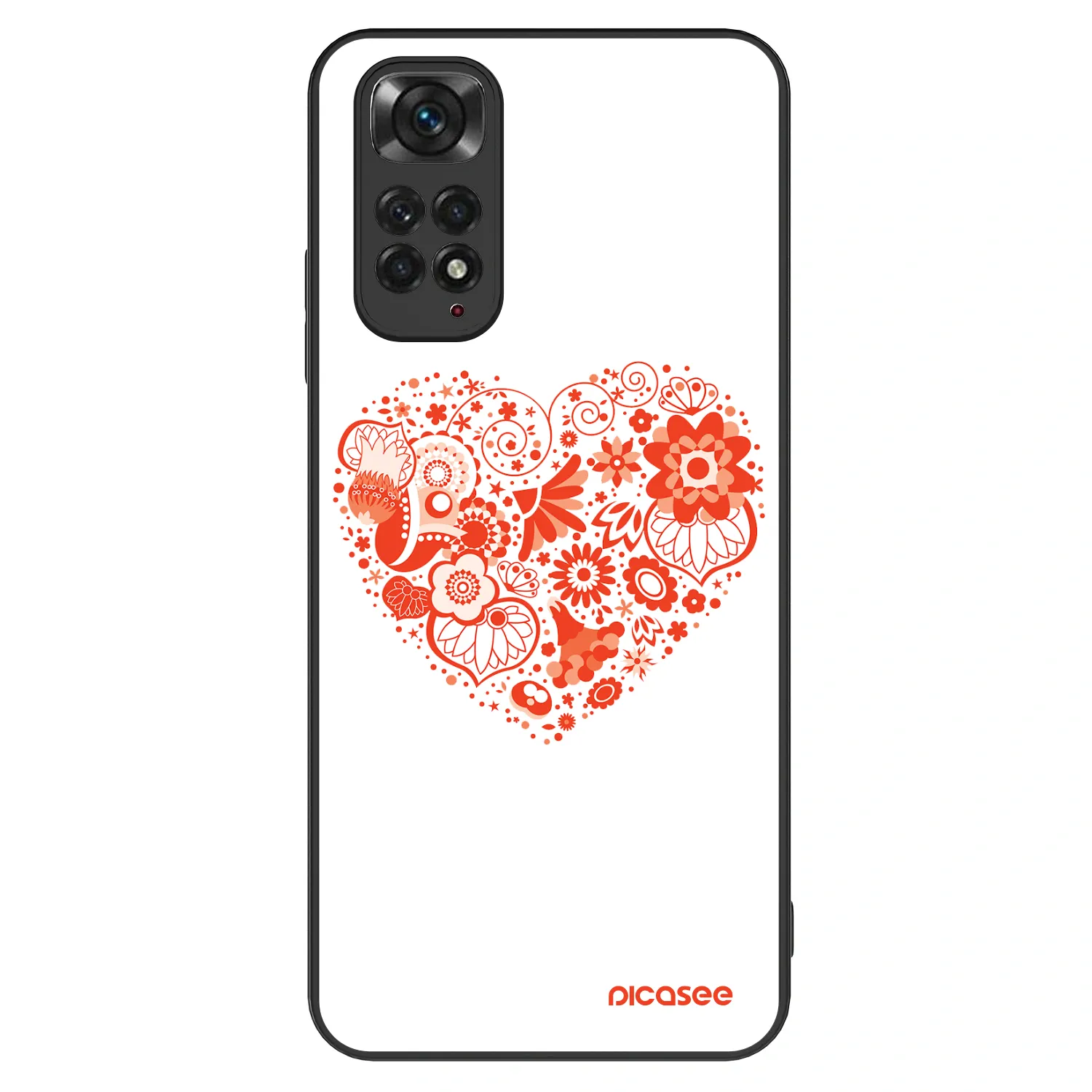 Picasee ULTIMATE CASE für Xiaomi Redmi Note 11 - Großes Herz