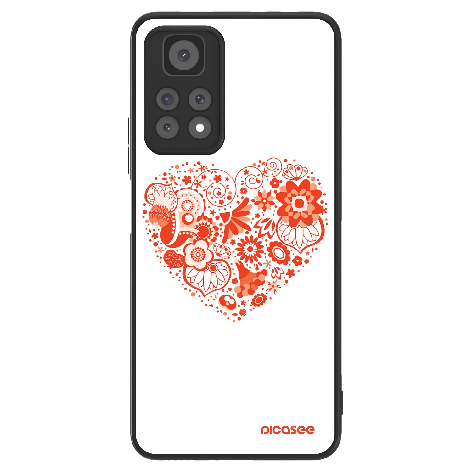 Picasee ULTIMATE CASE für Xiaomi Redmi Note 11 Pro - Großes Herz