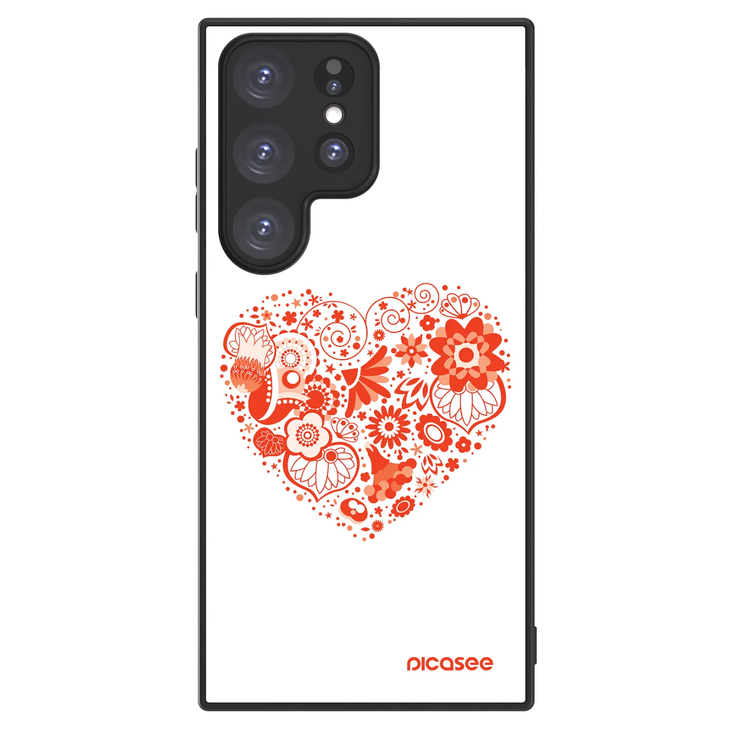 Picasee ULTIMATE CASE für Samsung Galaxy S23 Ultra 5G - Großes Herz