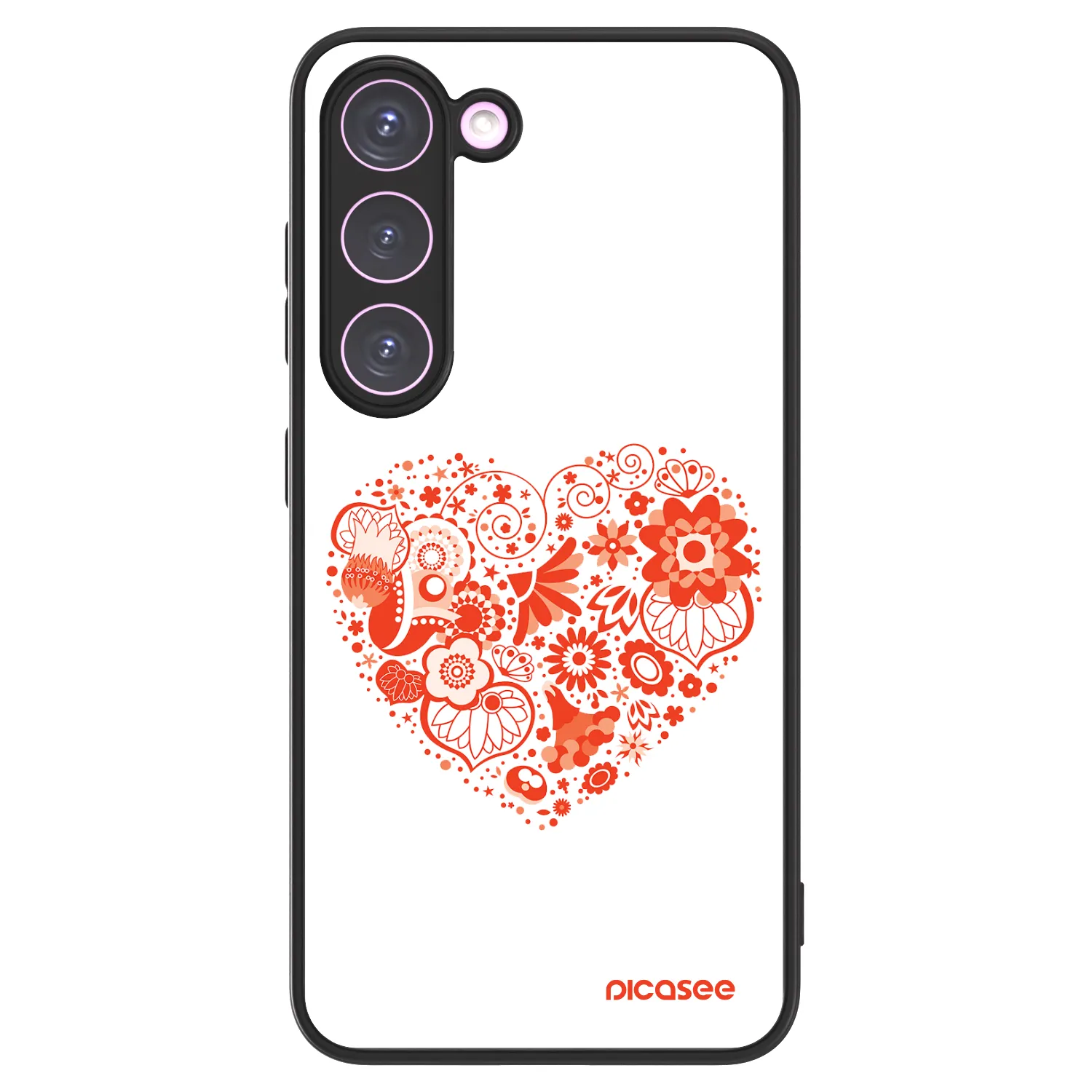 Picasee ULTIMATE CASE PowerShare für Samsung Galaxy S23 5G - Großes Herz
