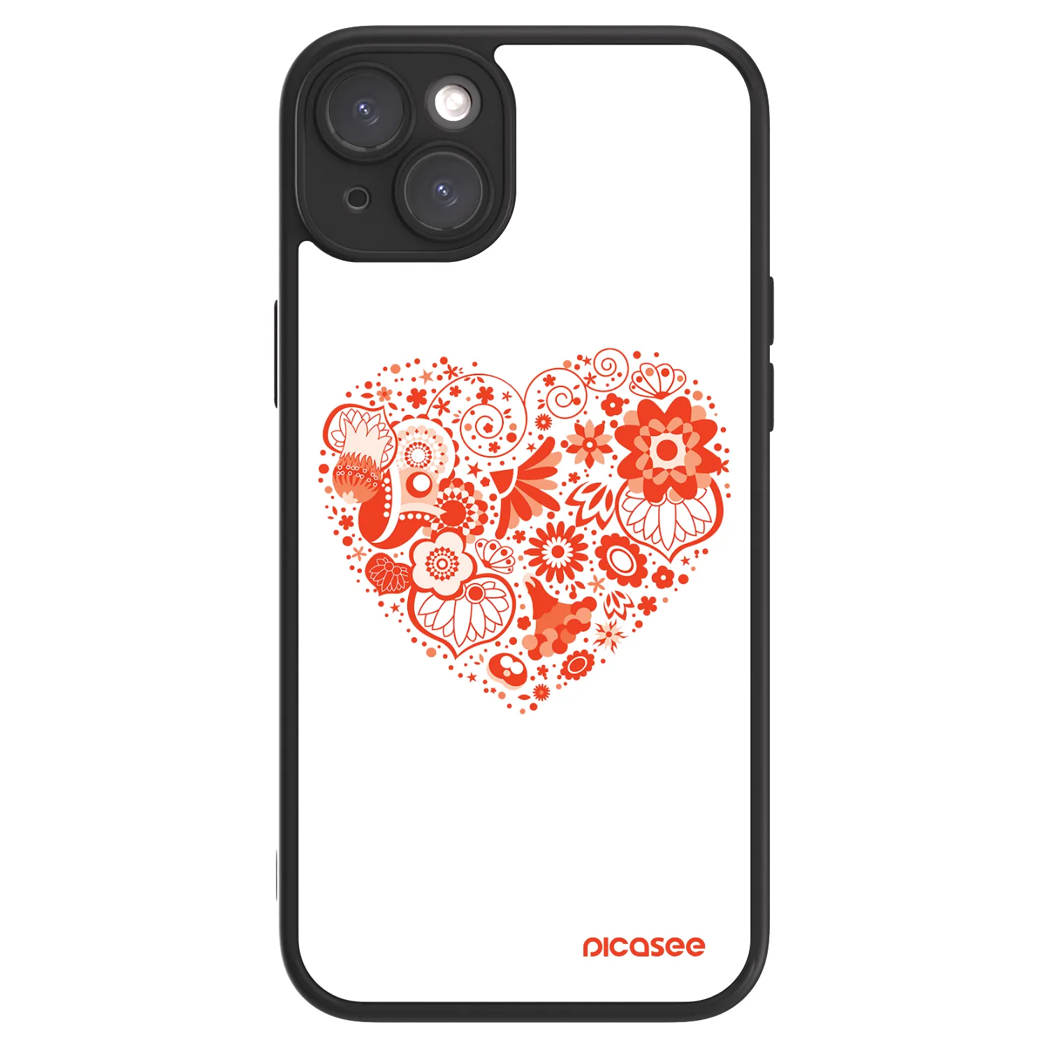 Picasee ULTIMATE CASE für Apple iPhone 15 Plus - Großes Herz
