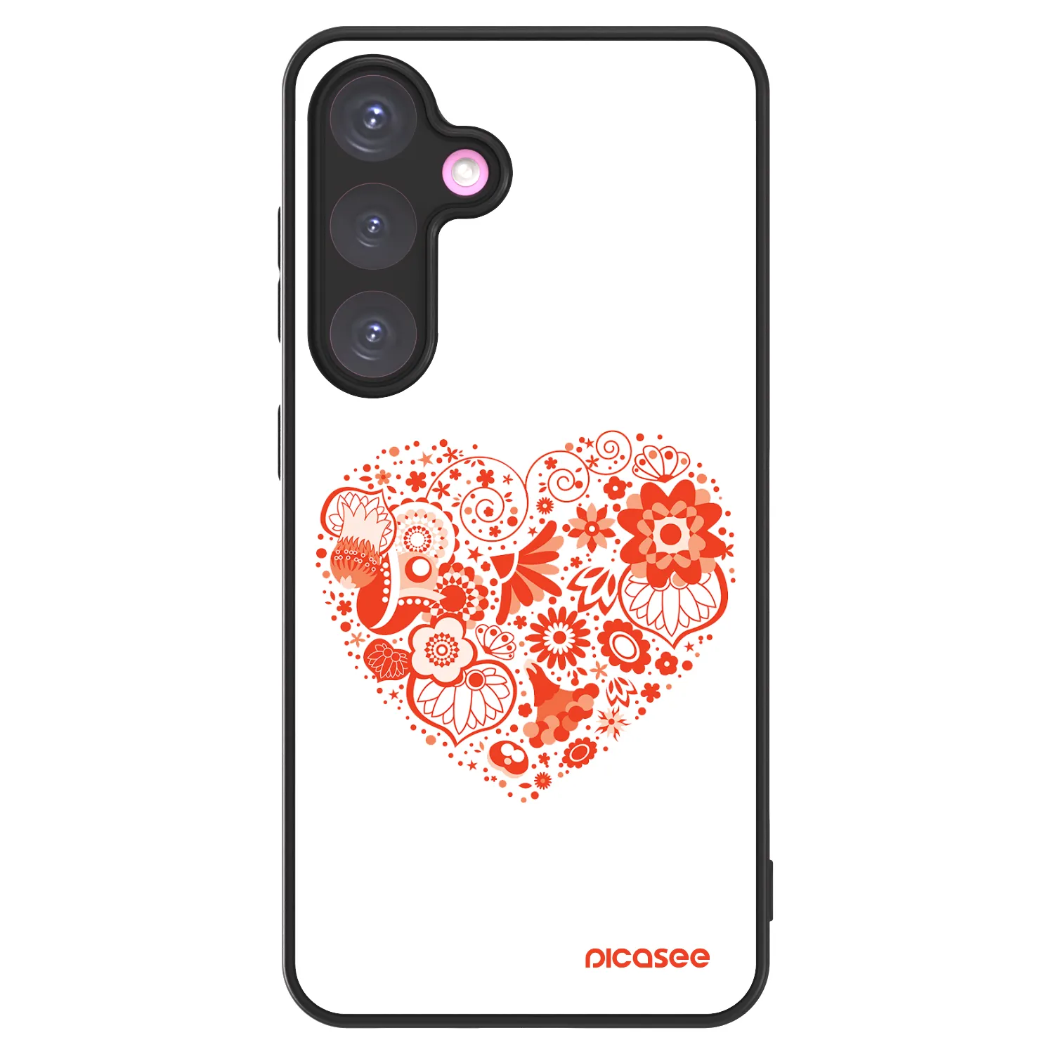 Picasee ULTIMATE CASE PowerShare für Samsung Galaxy S24+ S926B 5G - Großes Herz