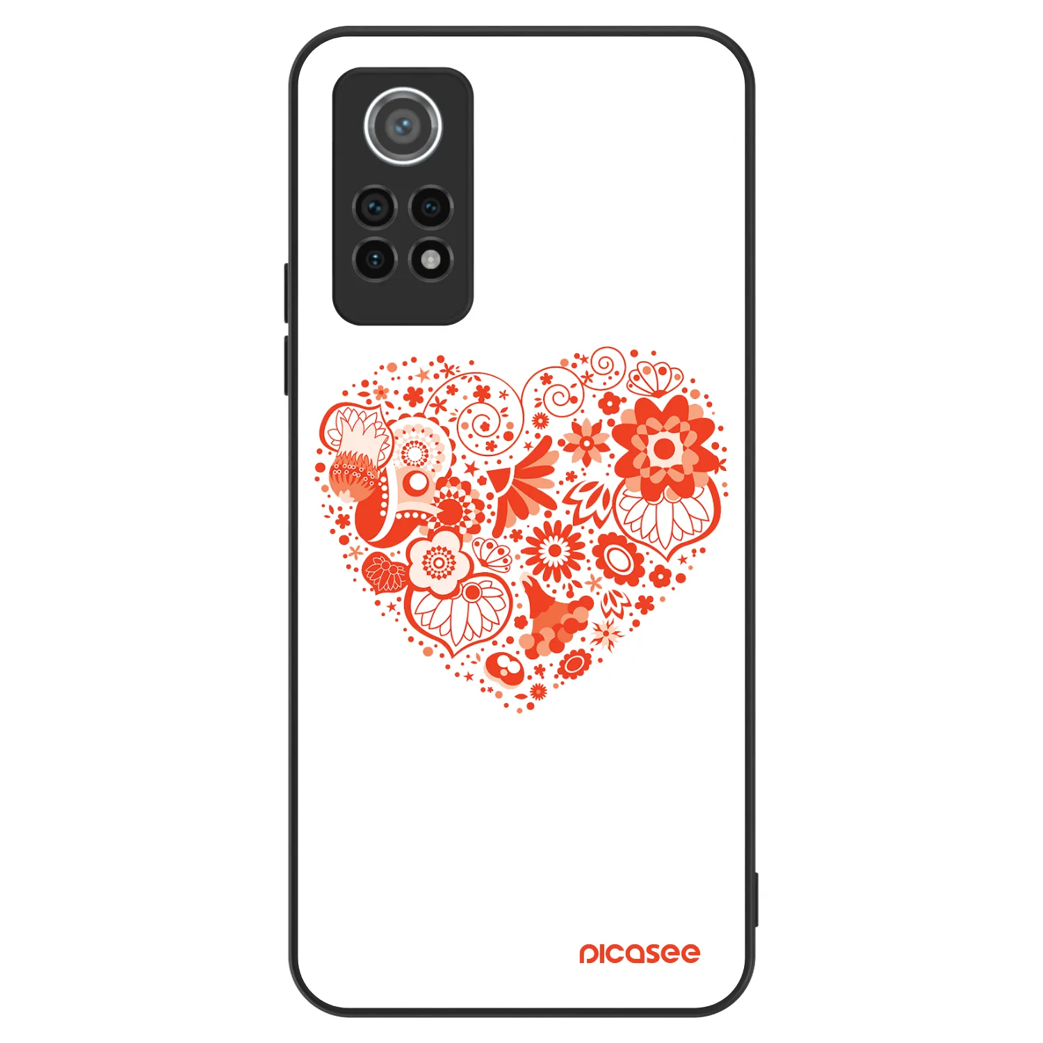 Picasee ULTIMATE CASE für Xiaomi Redmi Note 12 Pro 4G - Großes Herz