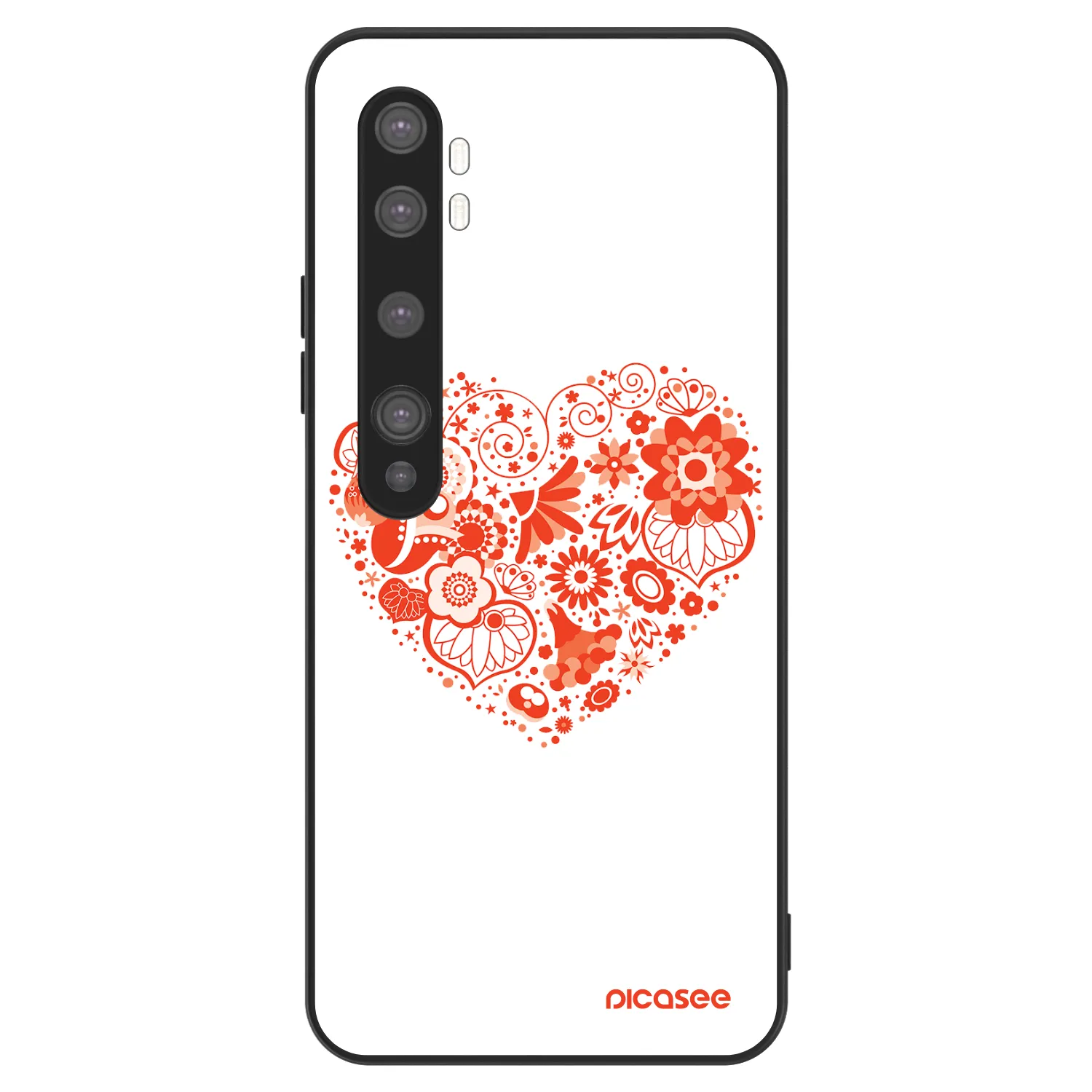 Picasee ULTIMATE CASE für Xiaomi Mi Note 10 (Pro) - Großes Herz