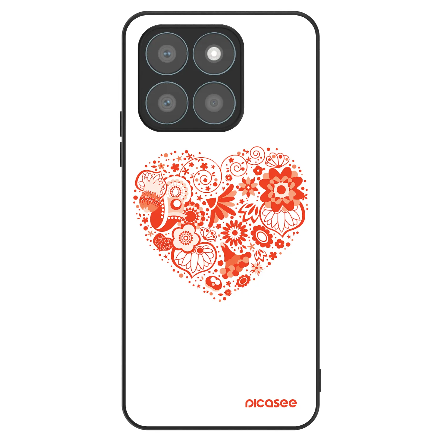 Picasee ULTIMATE CASE für Honor X8b - Großes Herz