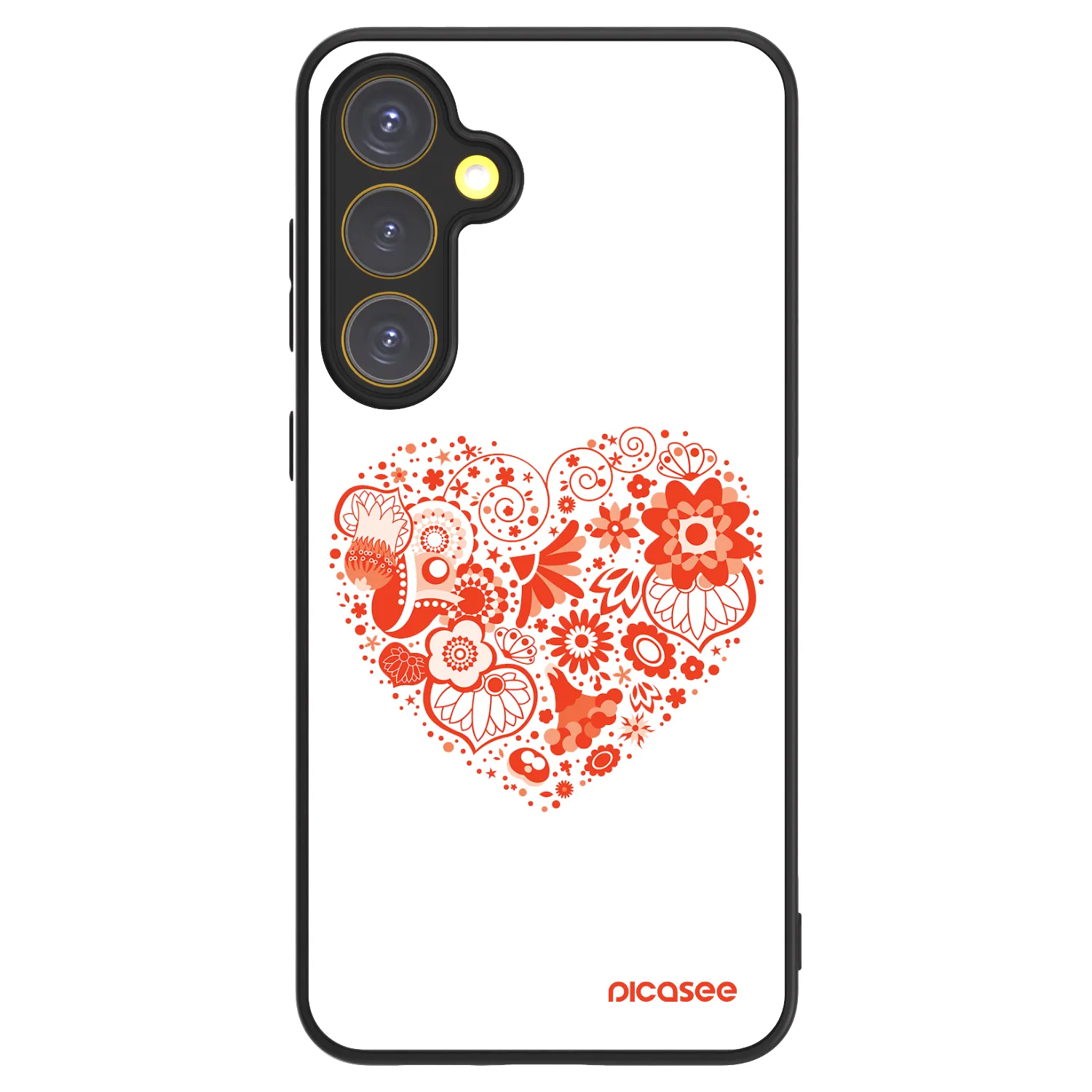Picasee ULTIMATE CASE für Samsung Galaxy S24 FE S721B - Großes Herz