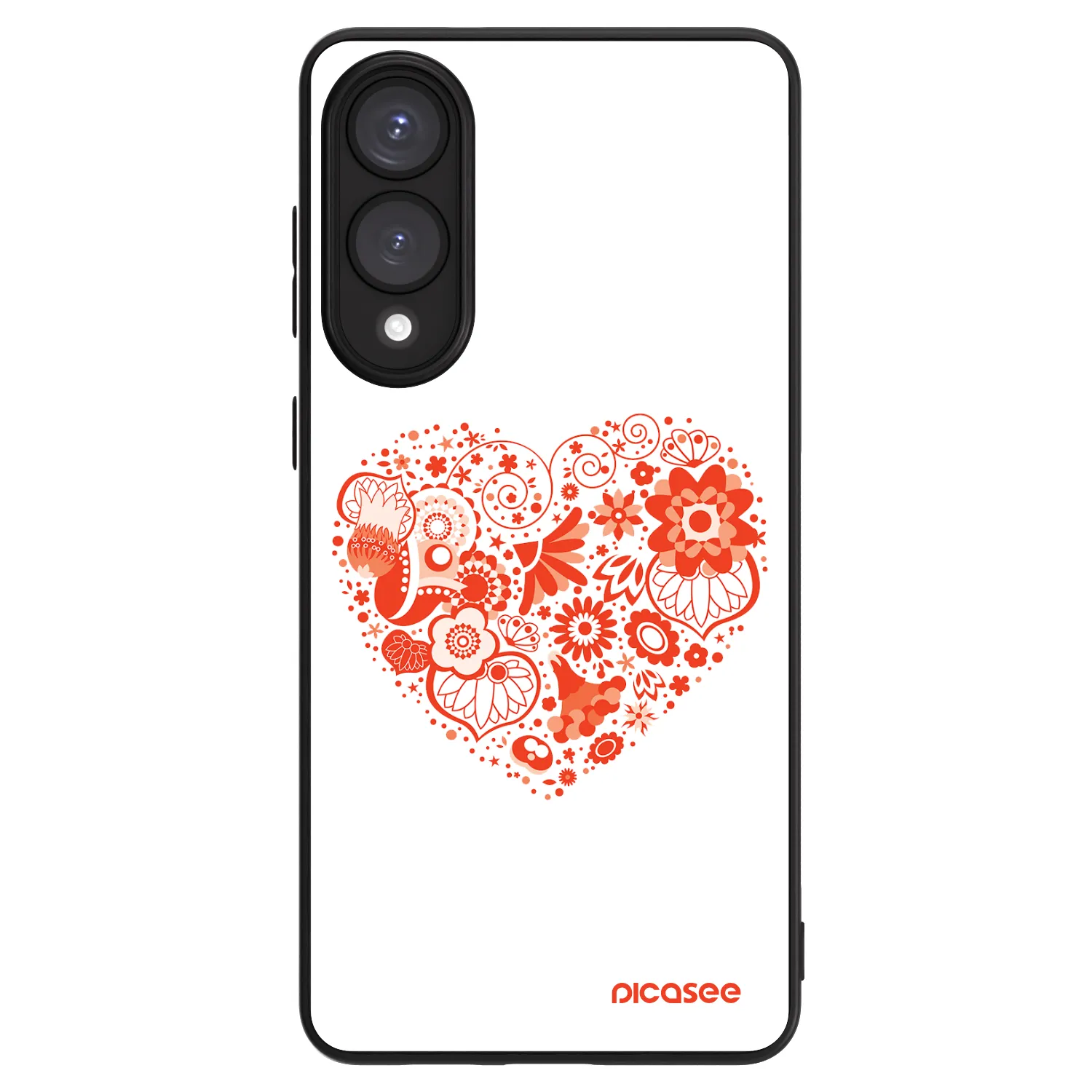 Picasee ULTIMATE CASE PowerShare für Samsung Galaxy S25 Edge 5G - Großes Herz