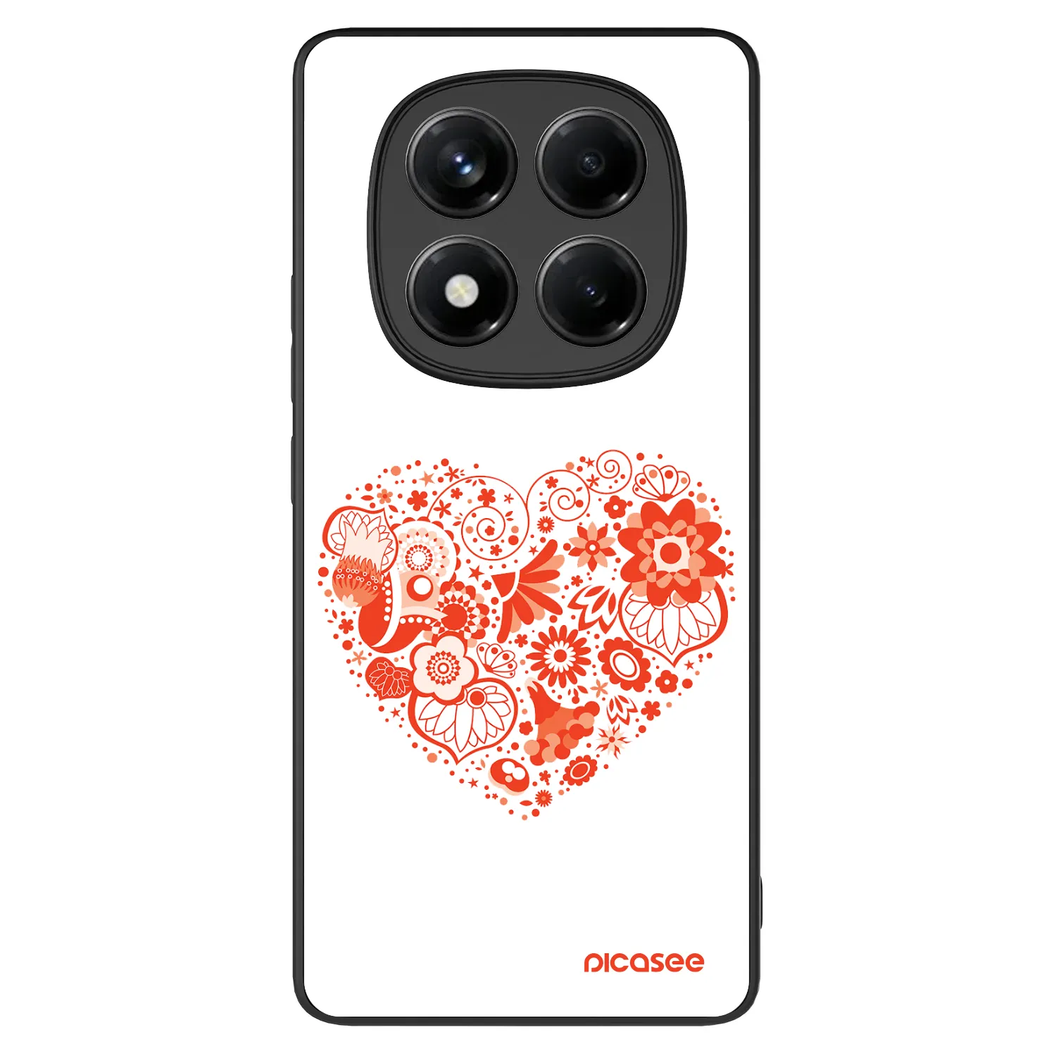 Picasee ULTIMATE CASE für Xiaomi Redmi Note 14 Pro 4G - Großes Herz