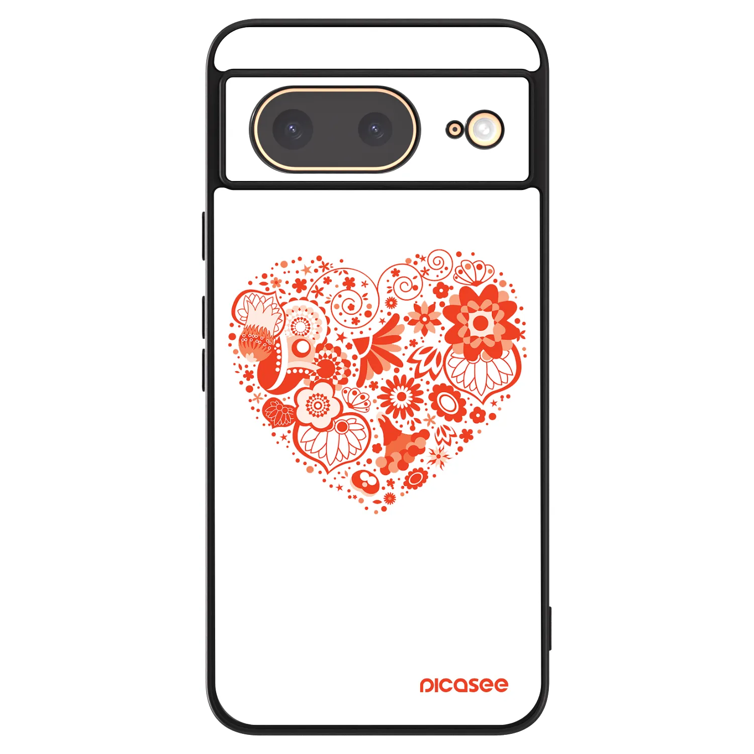 Picasee ULTIMATE CASE für Google Pixel 8 - Großes Herz