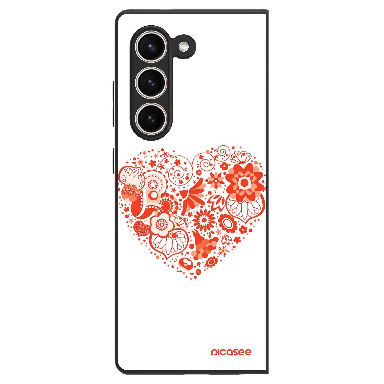 Picasee ULTIMATE CASE für Samsung Galaxy Z Fold5 5G - Großes Herz