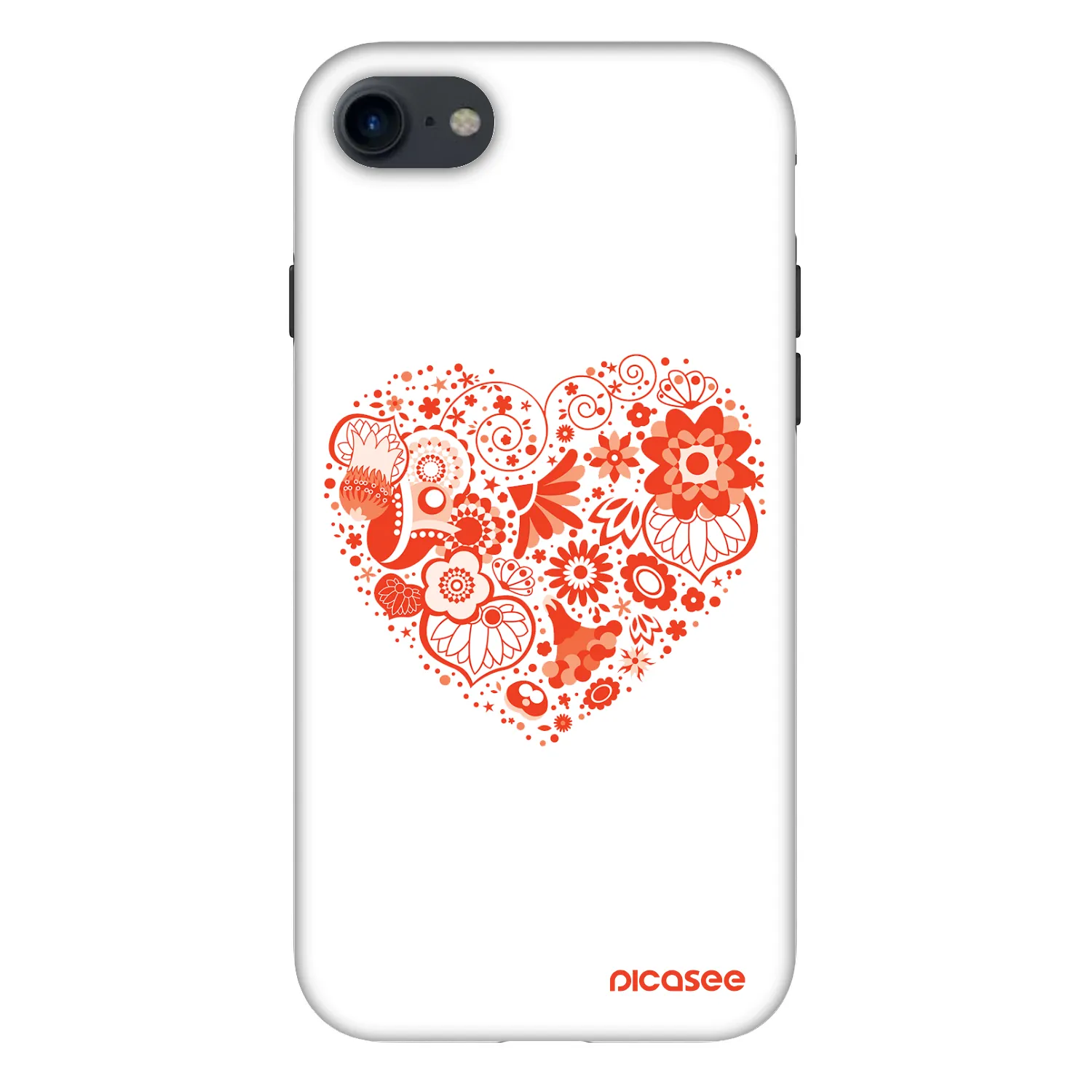 Picasee Fashion Case für Apple iPhone 7 - Großes Herz