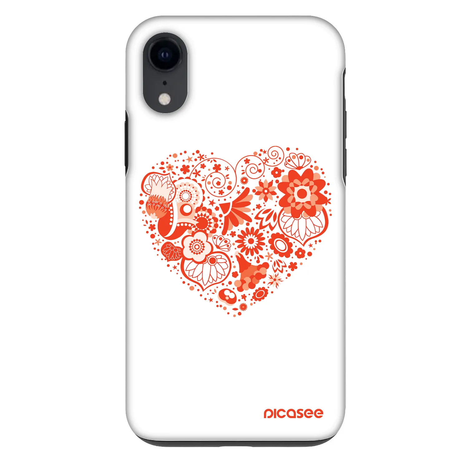 Picasee Fashion Case für Apple iPhone XR - Großes Herz