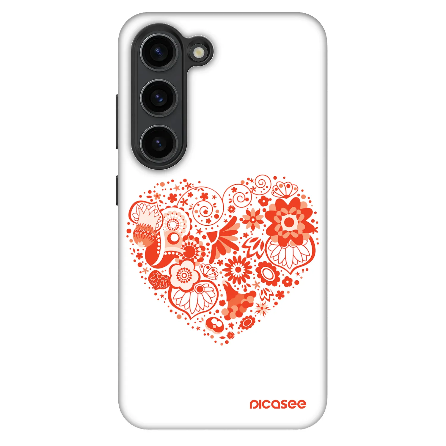 Picasee Fashion Case für Samsung Galaxy S23 5G - Großes Herz