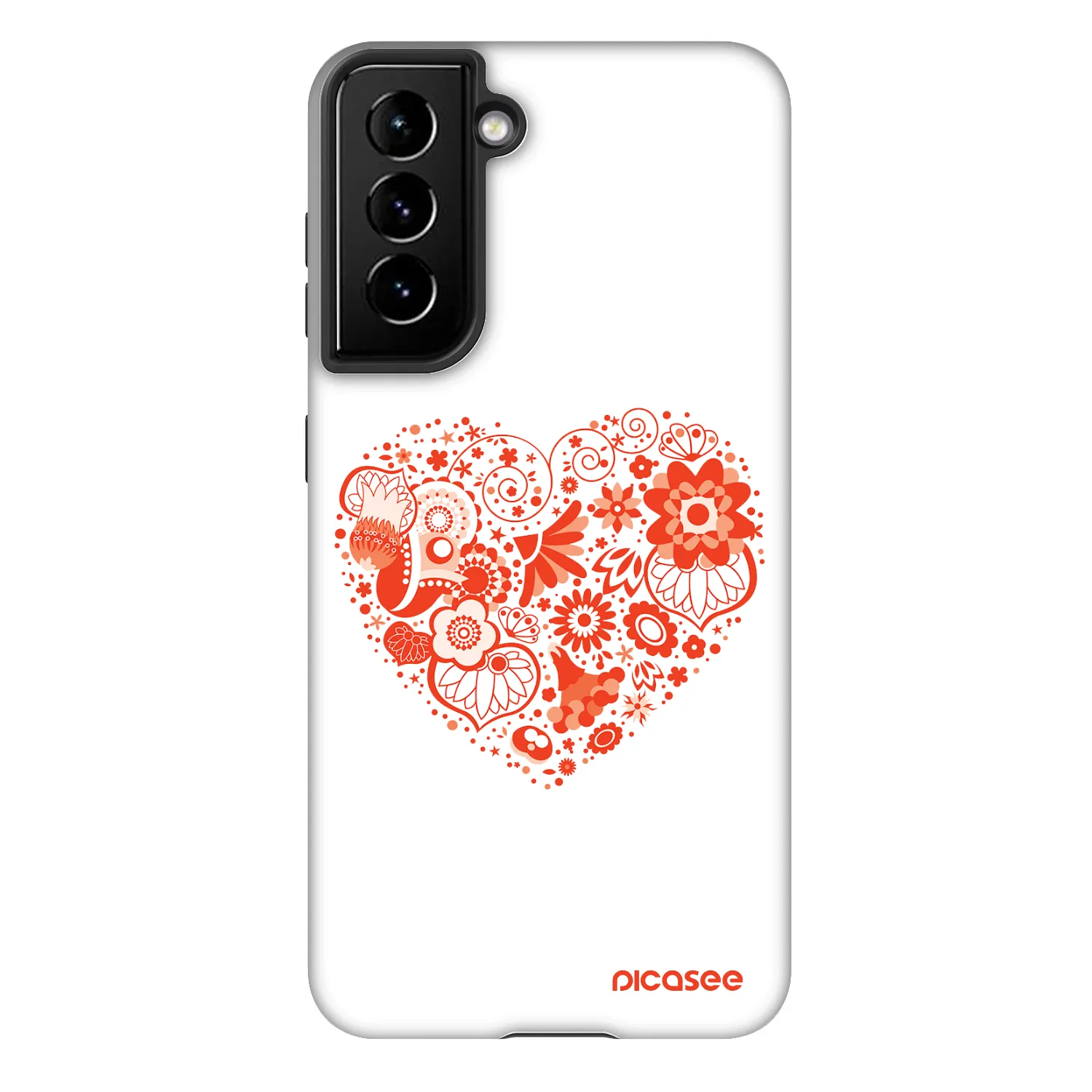 Picasee Fashion Case für Samsung Galaxy S22 5G - Großes Herz