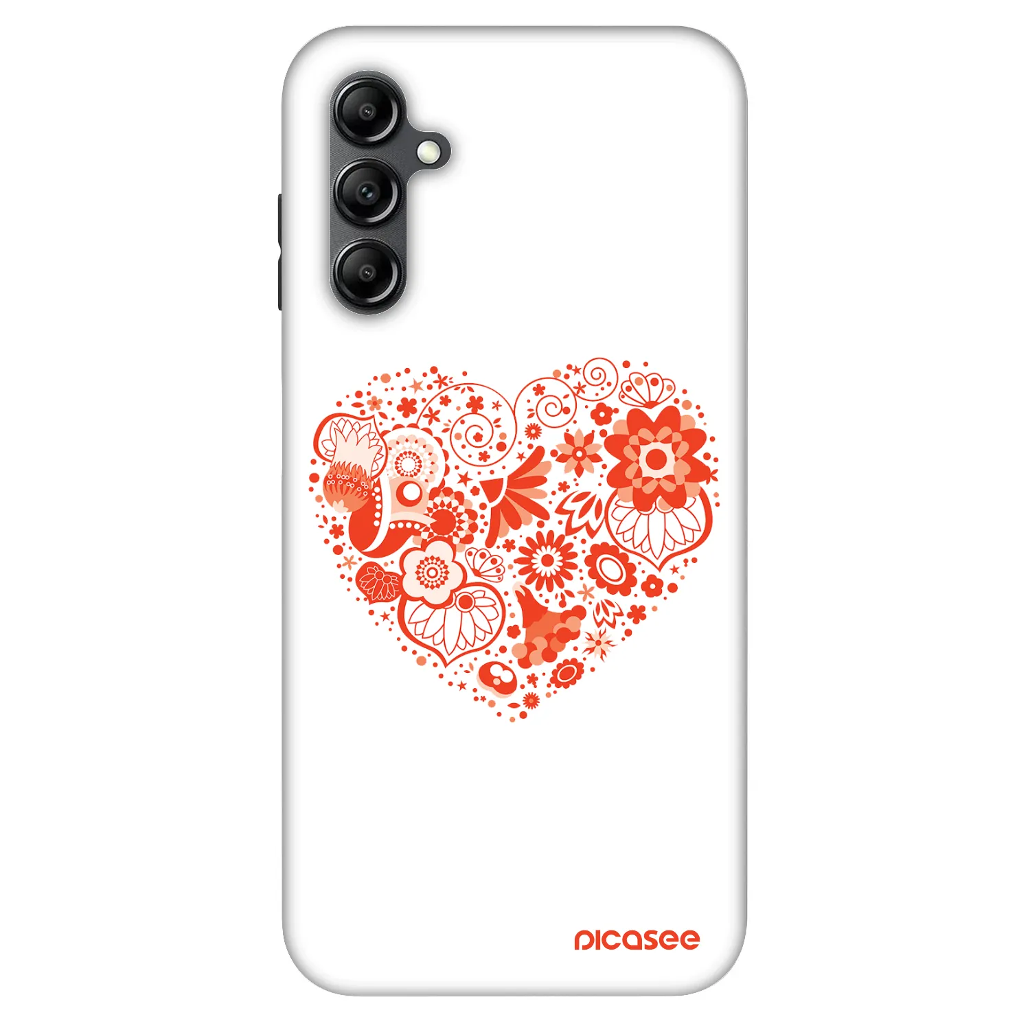 Picasee Fashion Case für Samsung Galaxy A14 5G A146P - Großes Herz