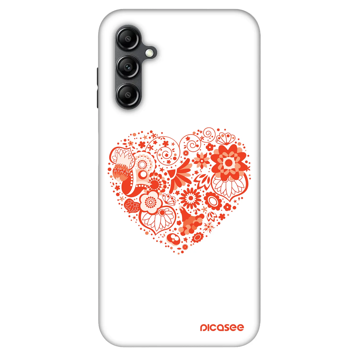 Picasee Fashion Case für Samsung Galaxy A14 4G A145R - Großes Herz