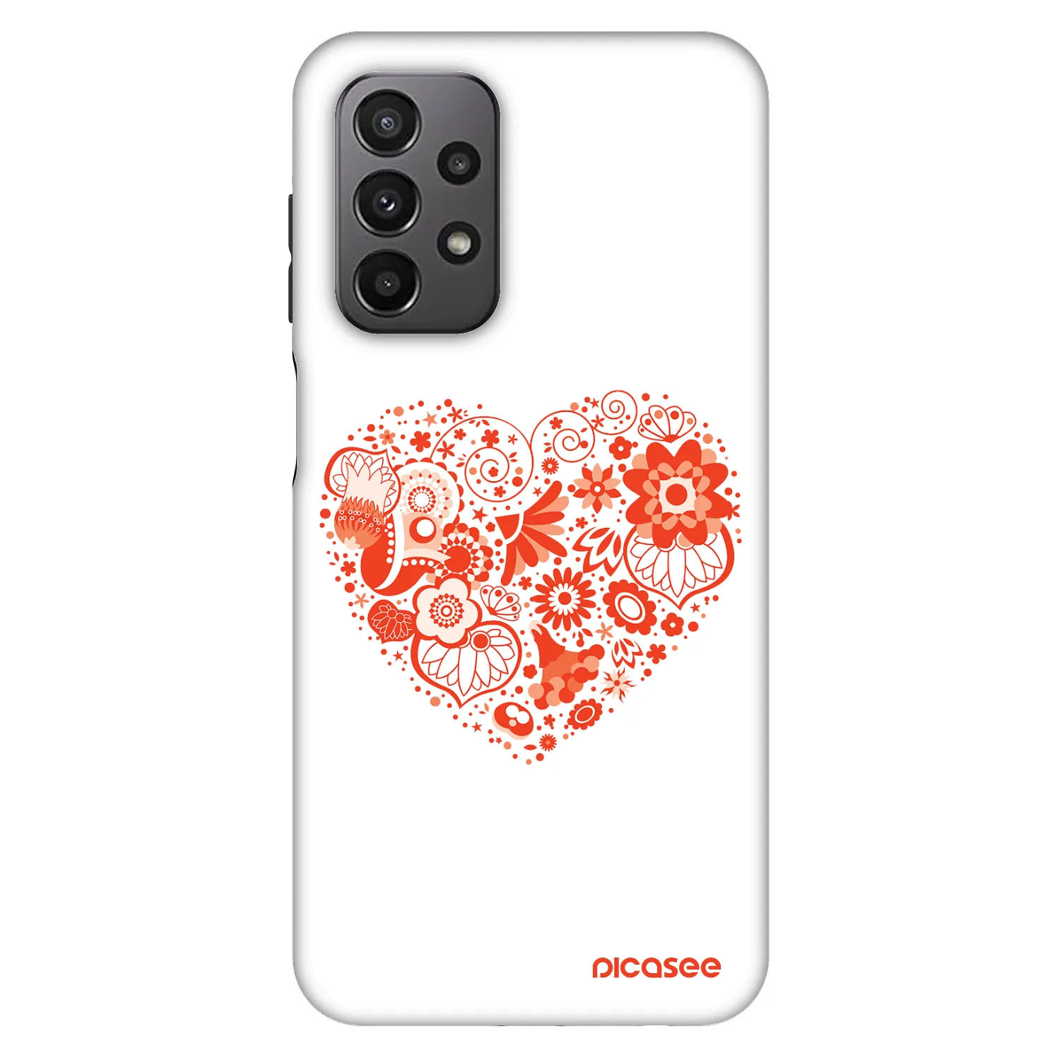 Picasee Fashion Case für Samsung Galaxy A23 A235F 4G - Großes Herz