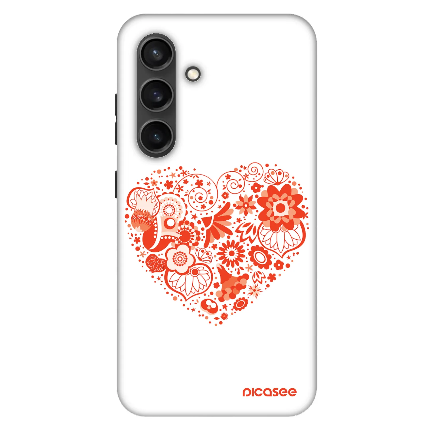 Picasee Fashion Case PowerShare pro Samsung Galaxy S24 S921B 5G - Großes Herz