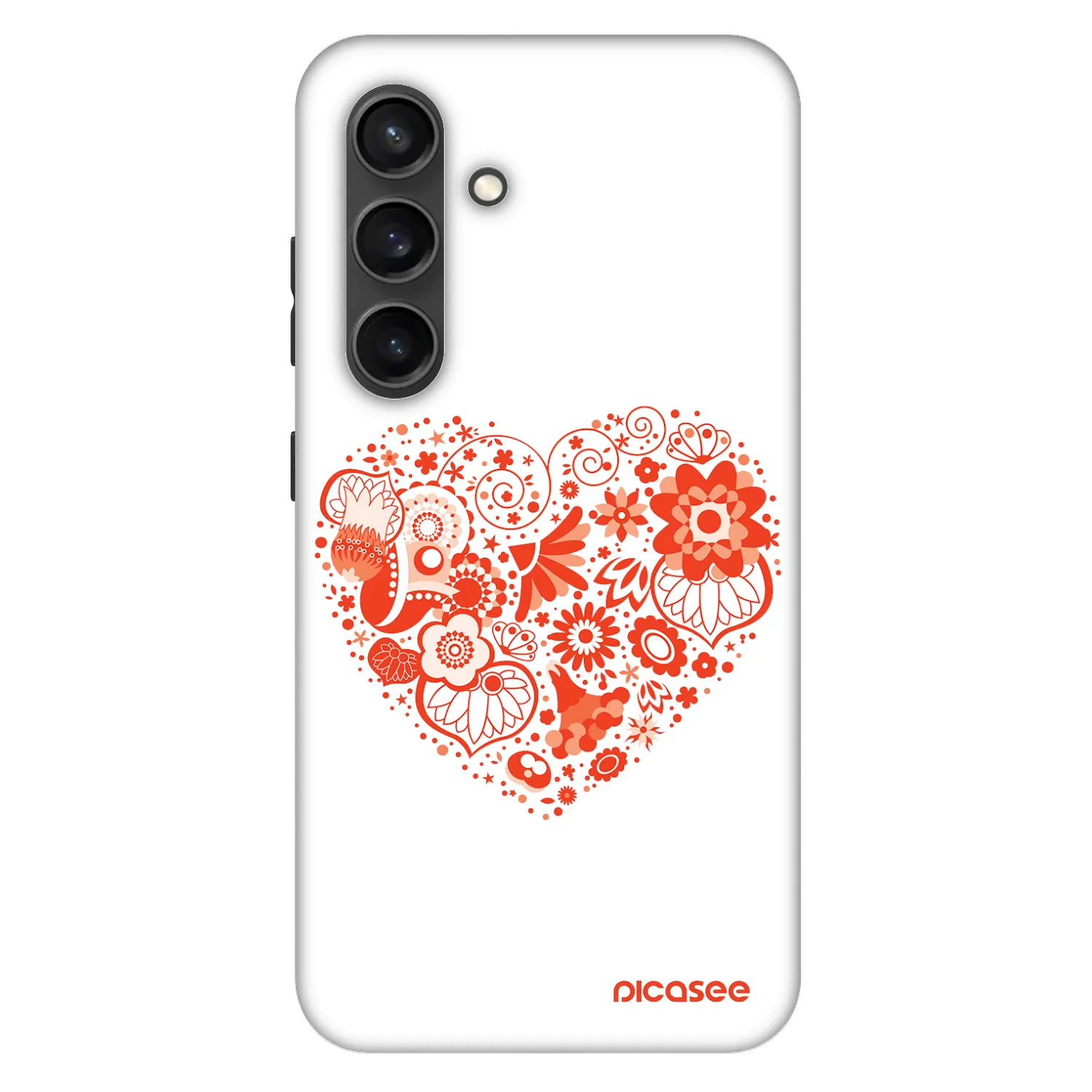 Picasee Fashion Case PowerShare pro Samsung Galaxy S24+ S926B 5G - Großes Herz