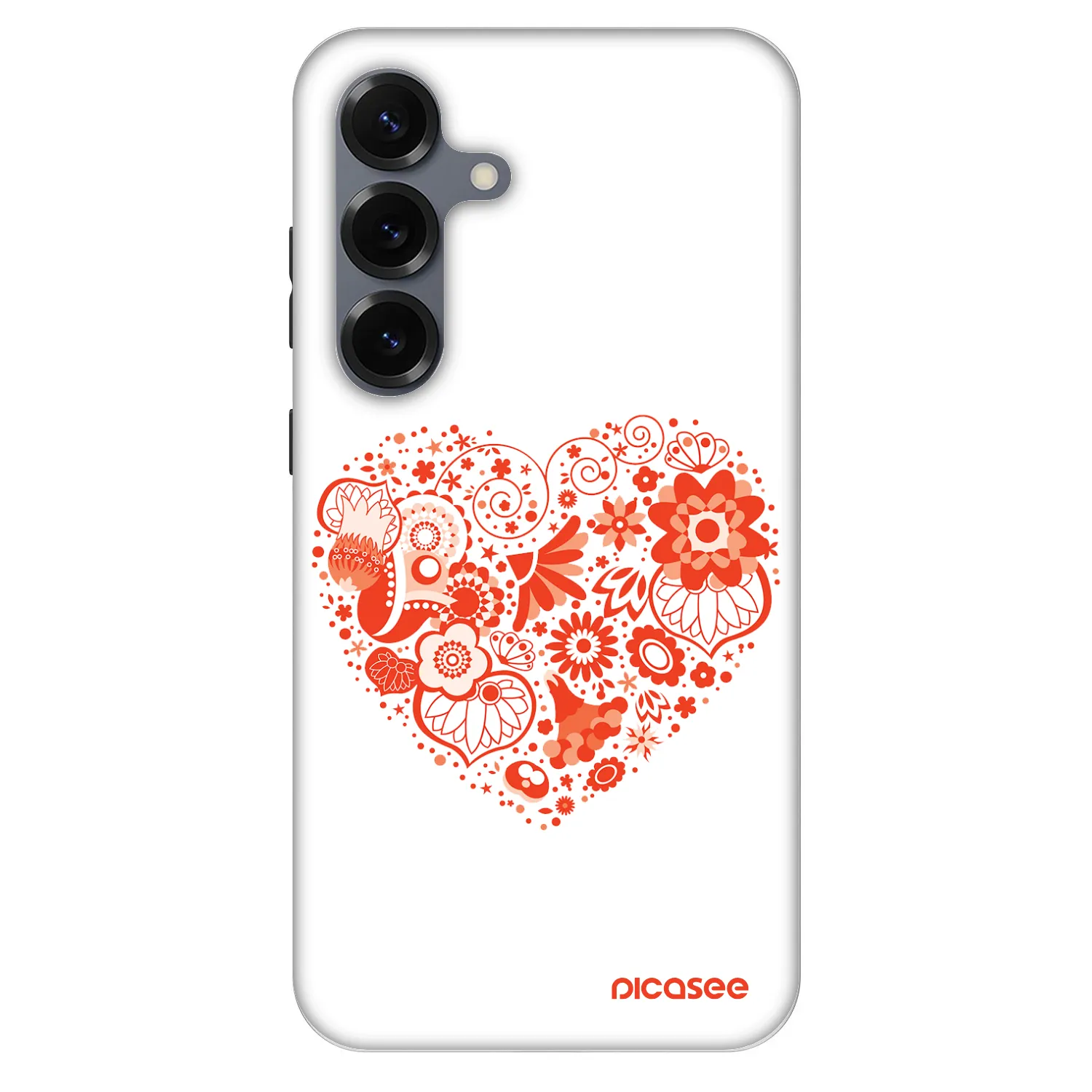 Picasee Fashion Case PowerShare pro Samsung Galaxy S25 5G - Großes Herz