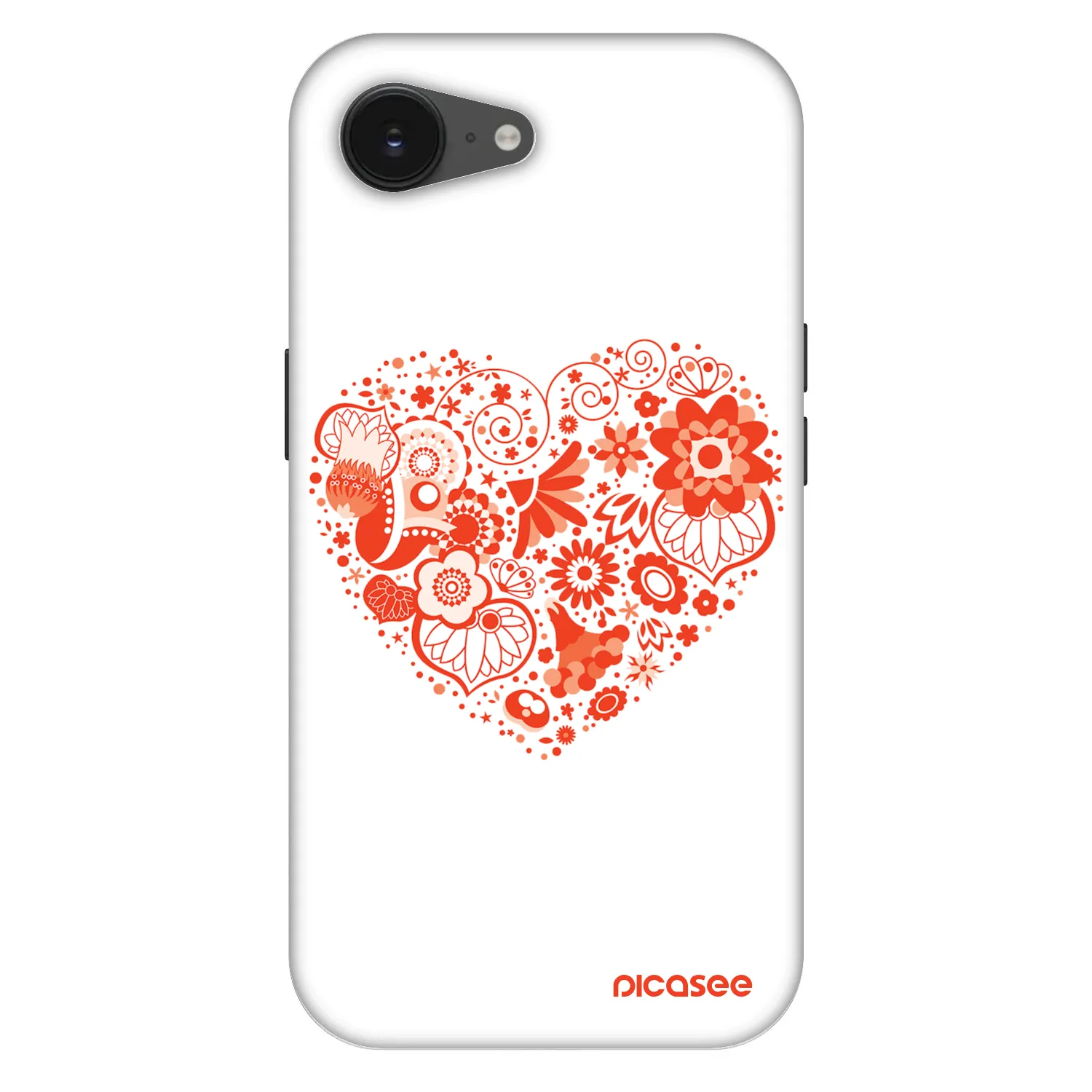 Picasee Fashion Case MagSafe für Apple iPhone 16e - Großes Herz