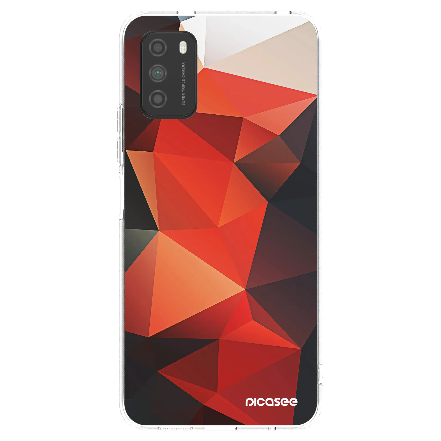 Picasee Xiaomi Poco M3 Hülle - Transparentes Silikon - Wallpaper 2