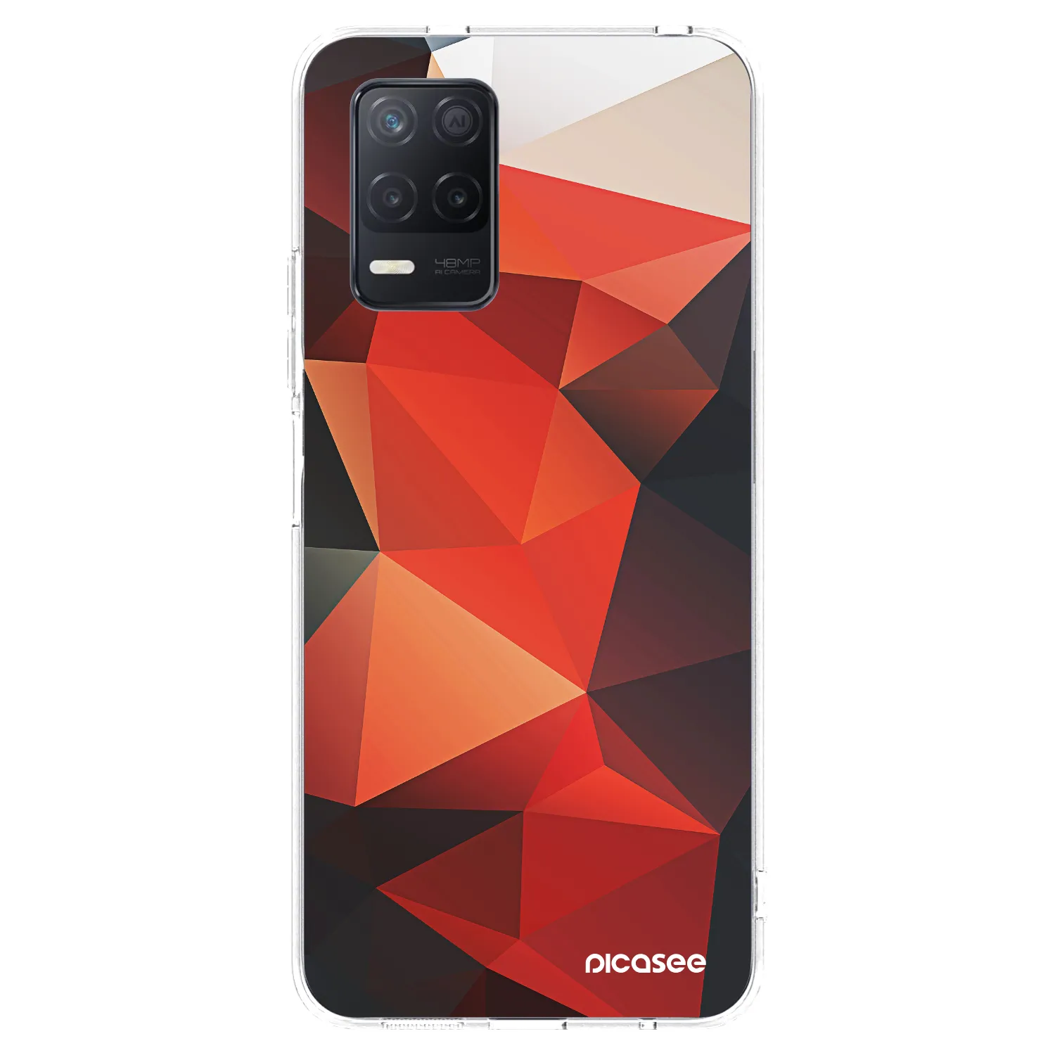 Picasee Realme 8 5G Hülle - Transparentes Silikon - Wallpaper 2