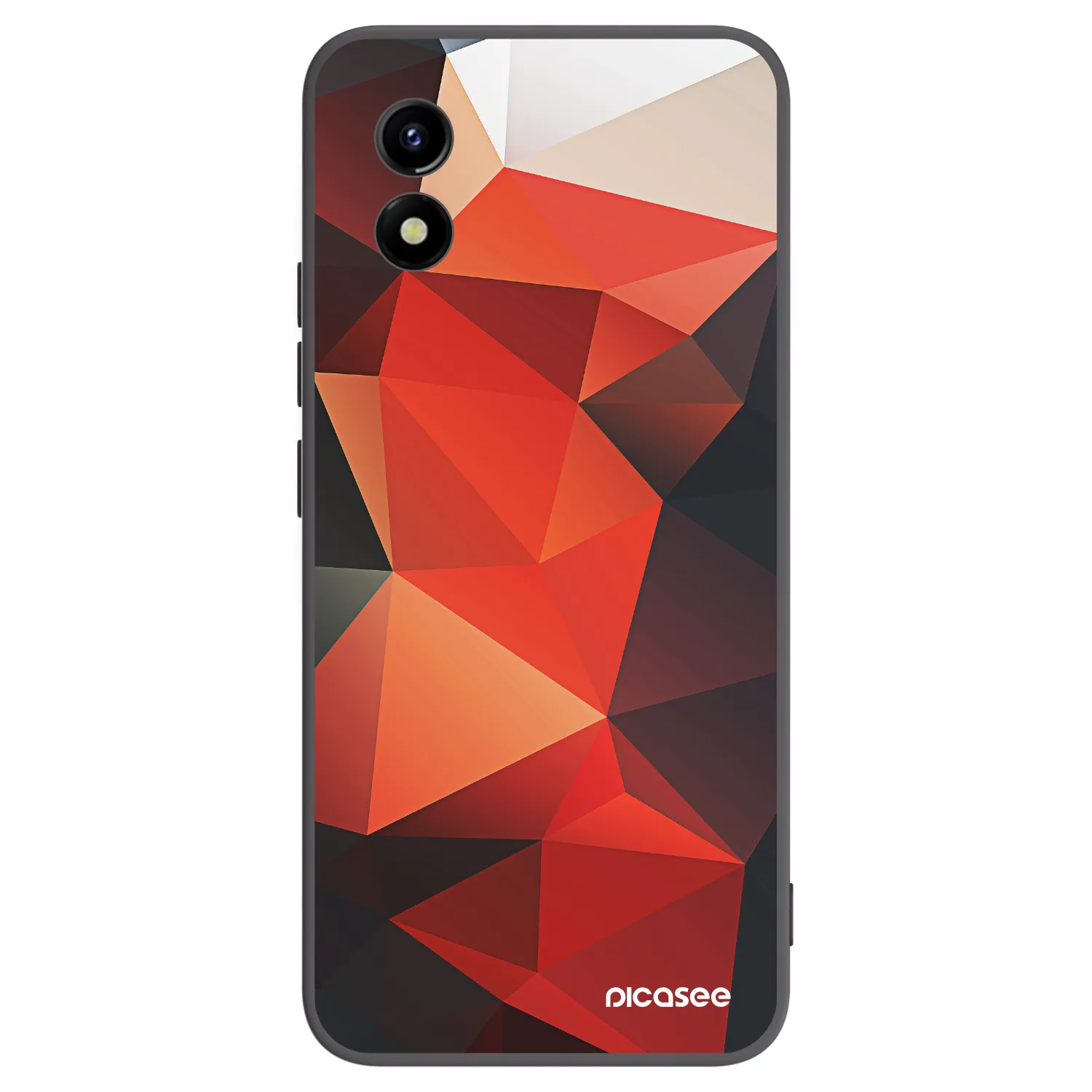 Picasee Vivo Y01 Hülle - Schwarzes Silikon - Wallpaper 2