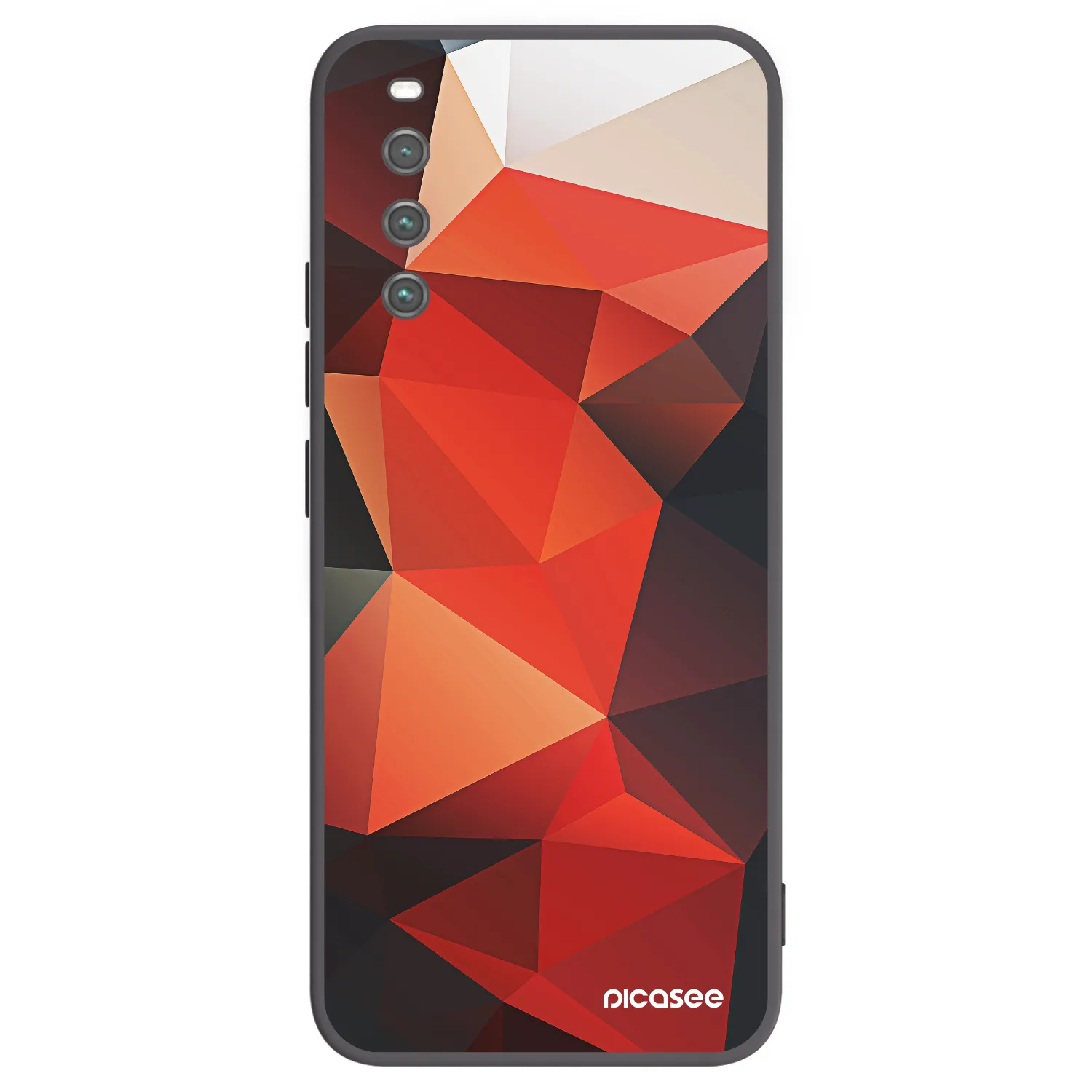 Picasee Sony Xperia 10 IV 5G Hülle - Schwarzes Silikon - Wallpaper 2