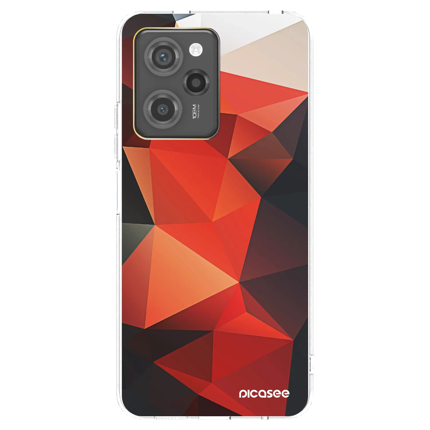 Picasee Xiaomi Poco X5 Pro Hülle - Schwarzes Silikon - Wallpaper 2