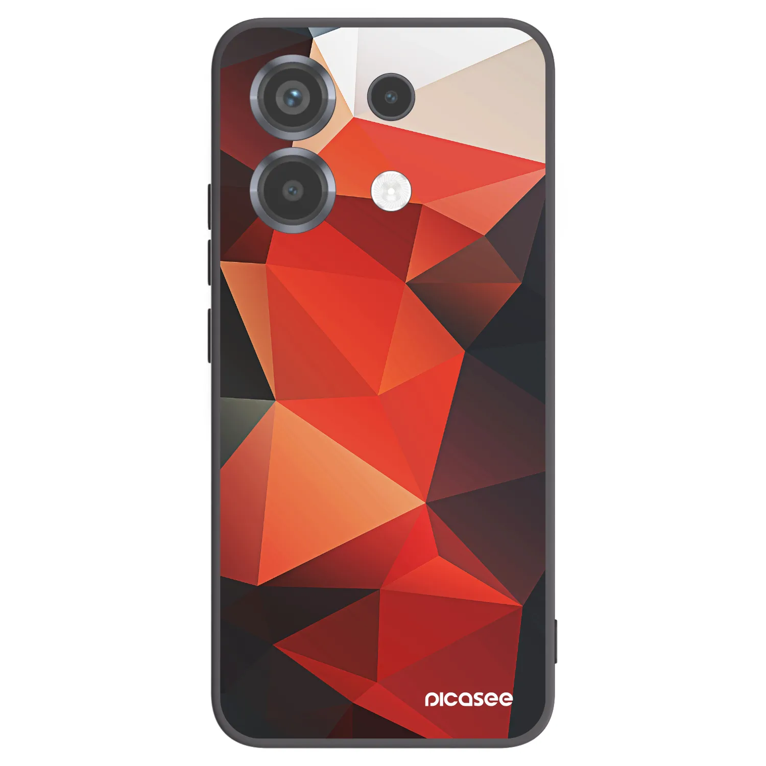 Picasee Xiaomi Poco X6 Hülle - Schwarzes Silikon - Wallpaper 2