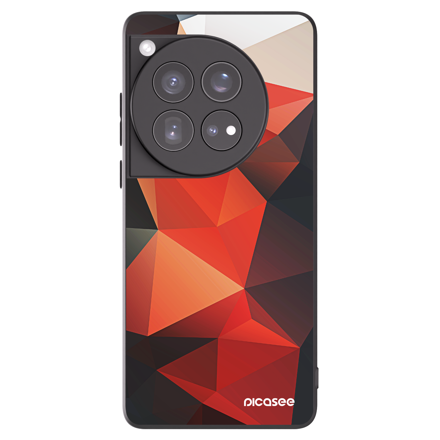 Picasee OnePlus 12 5G Hülle - Schwarzes Silikon - Wallpaper 2