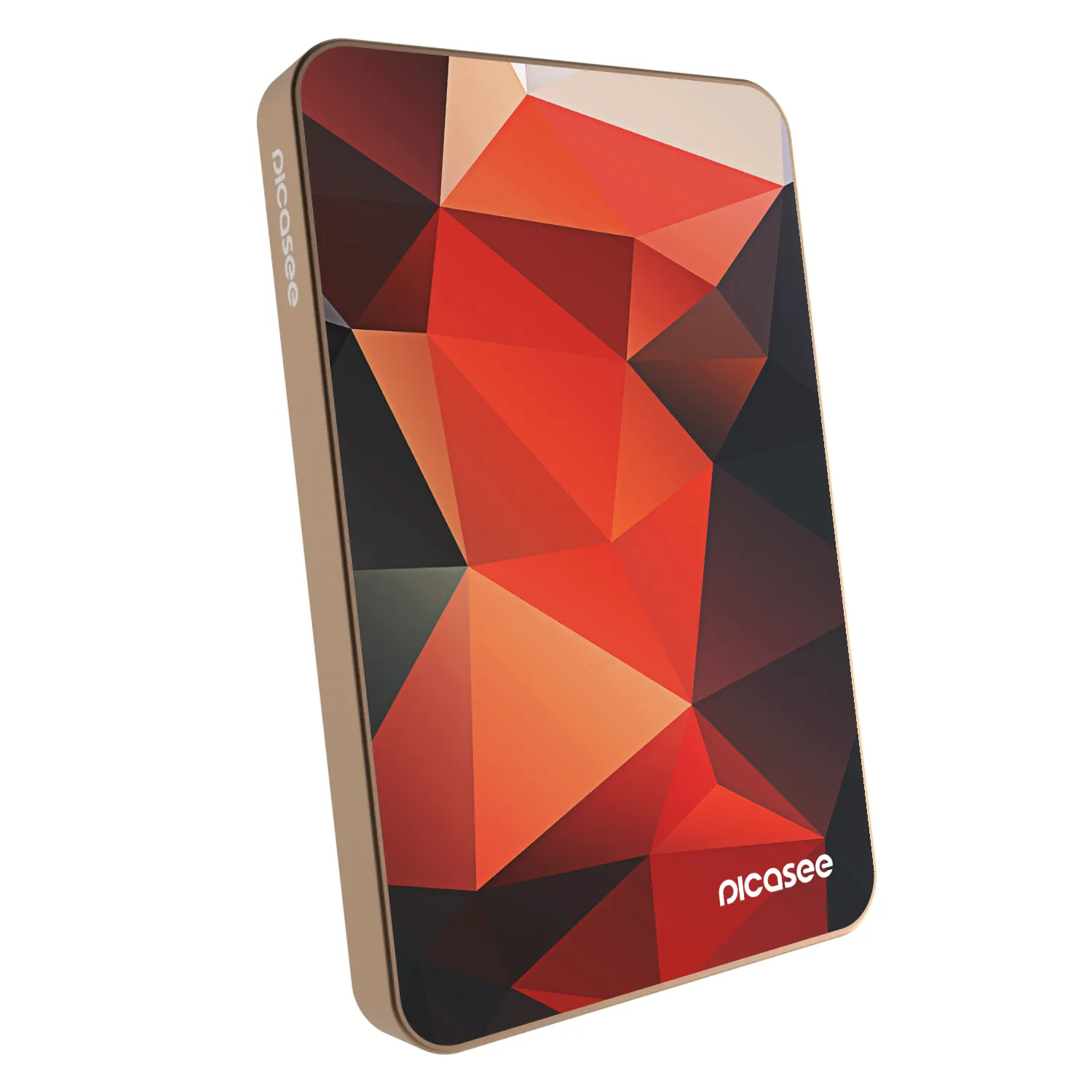 Picasee Powerbank mit MagSafe 5 000 mAh Golden - Wallpaper 2