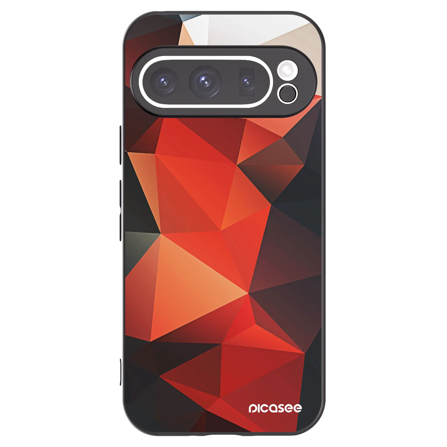 Picasee Google Pixel 9 Pro XL Hülle - Schwarzes Silikon - Wallpaper 2