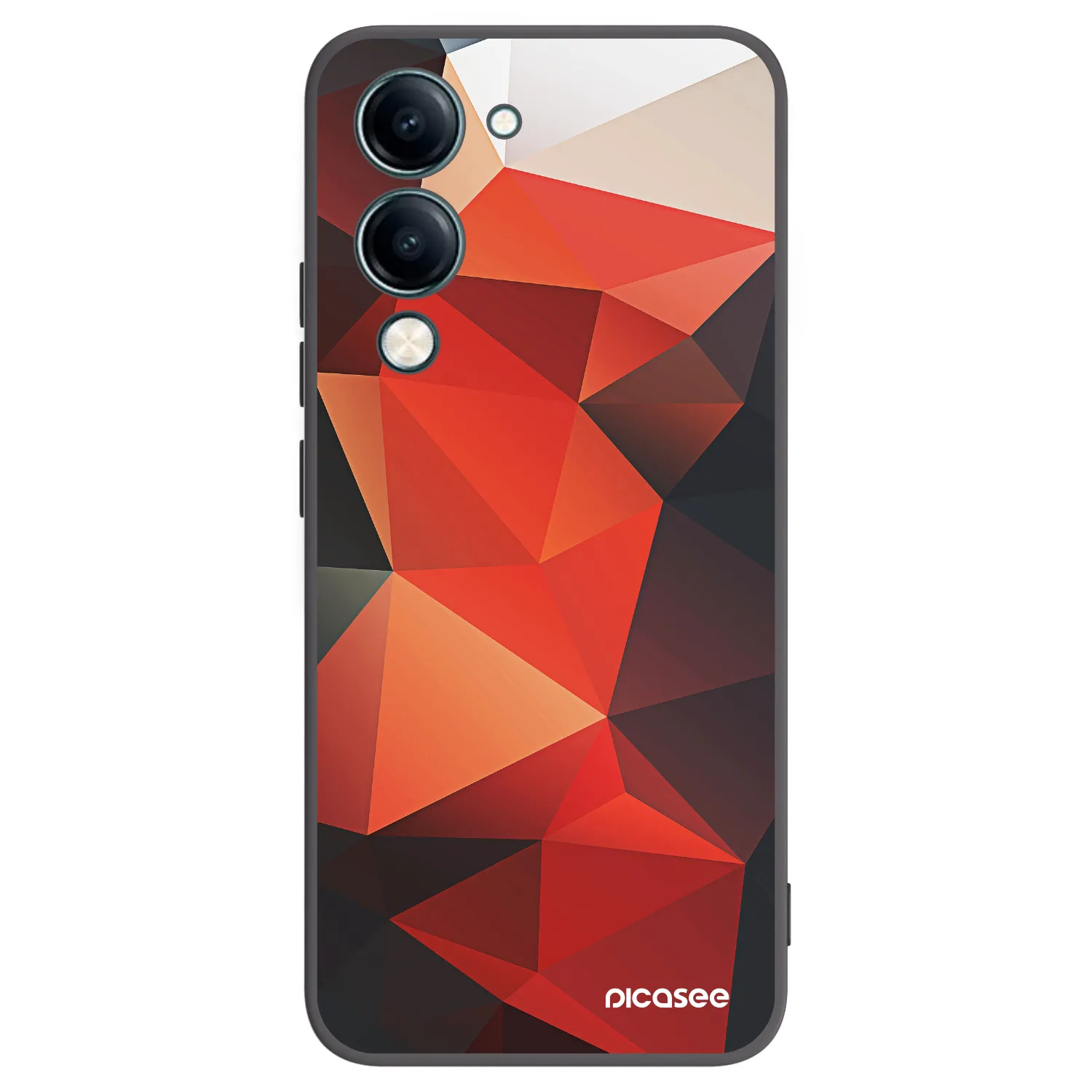 Picasee Vivo Y29s 5G Hülle - Schwarzes Silikon - Wallpaper 2