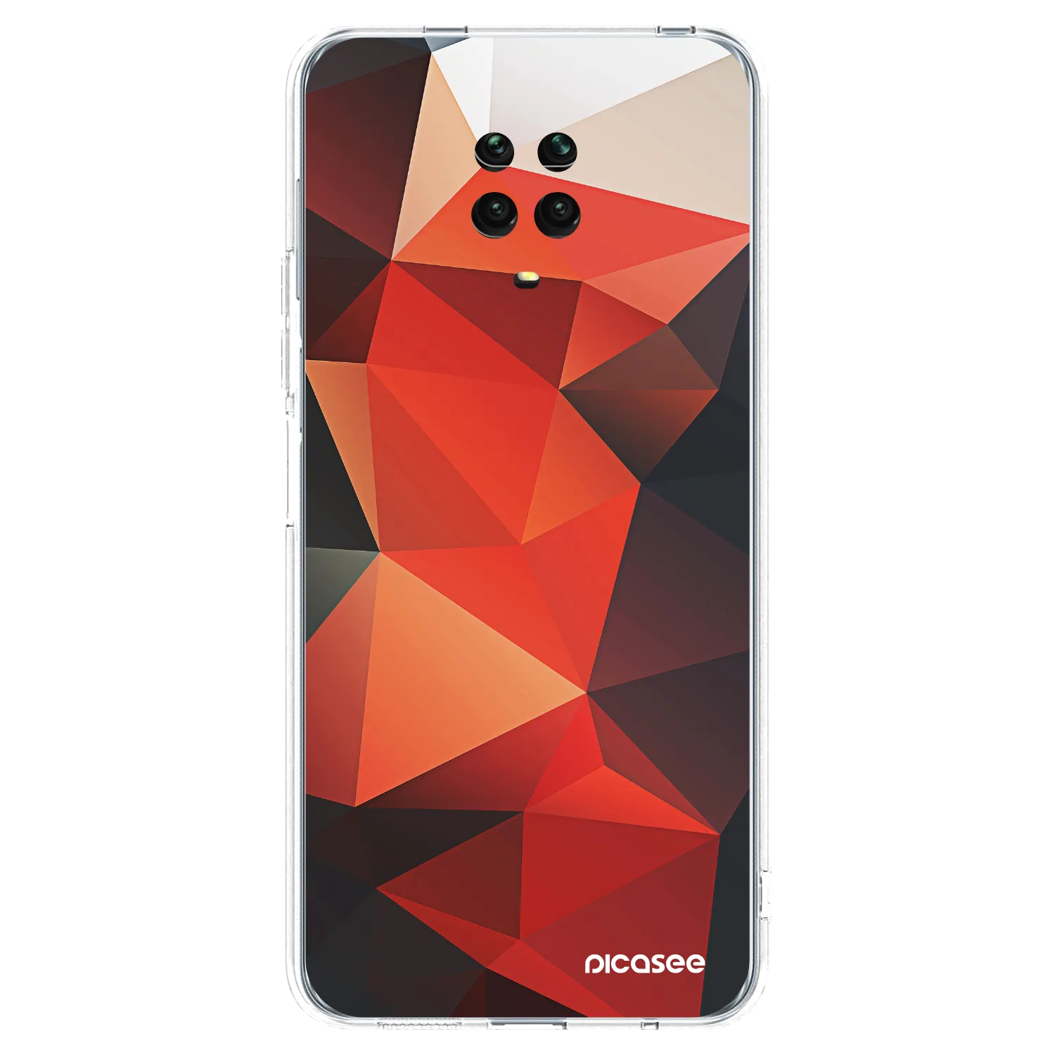 Picasee Xiaomi Redmi Note 9 Pro Hülle - Transparentes Silikon - Wallpaper 2