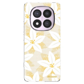 Picasee Xiaomi Redmi Note 14 Pro 5G Hülle - Transparentes Silikon - Island Leave