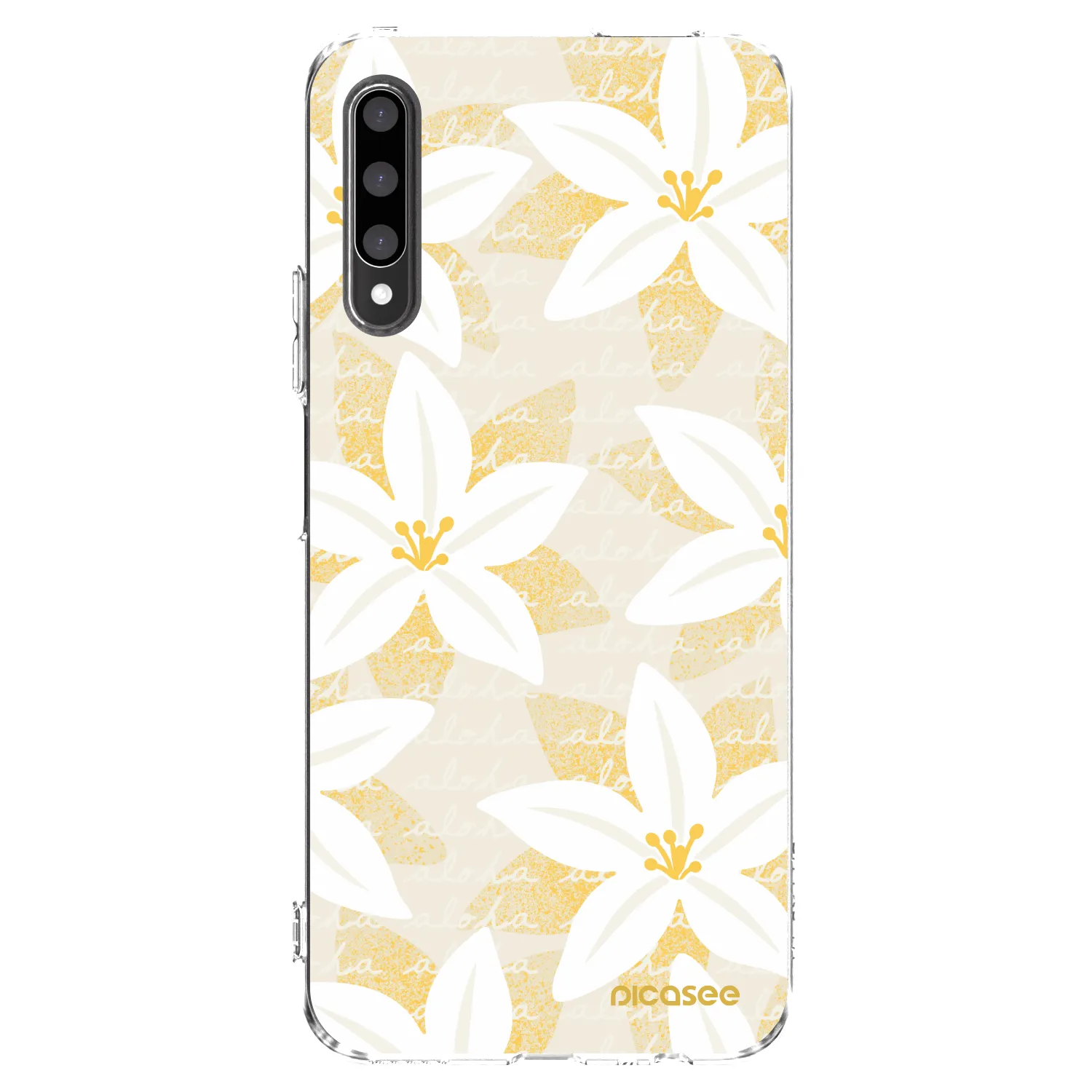 Picasee Honor 9X Pro Hülle - Transparentes Silikon - Island Leave