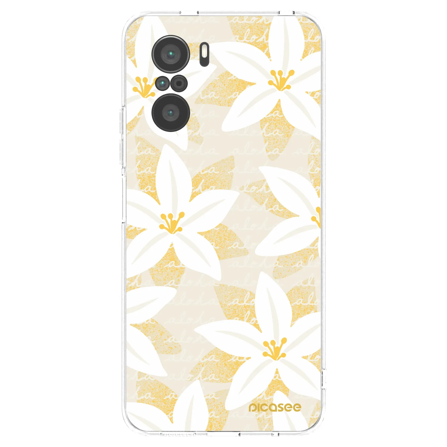 Picasee Xiaomi Poco F3 Hülle - Transparentes Silikon - Island Leave