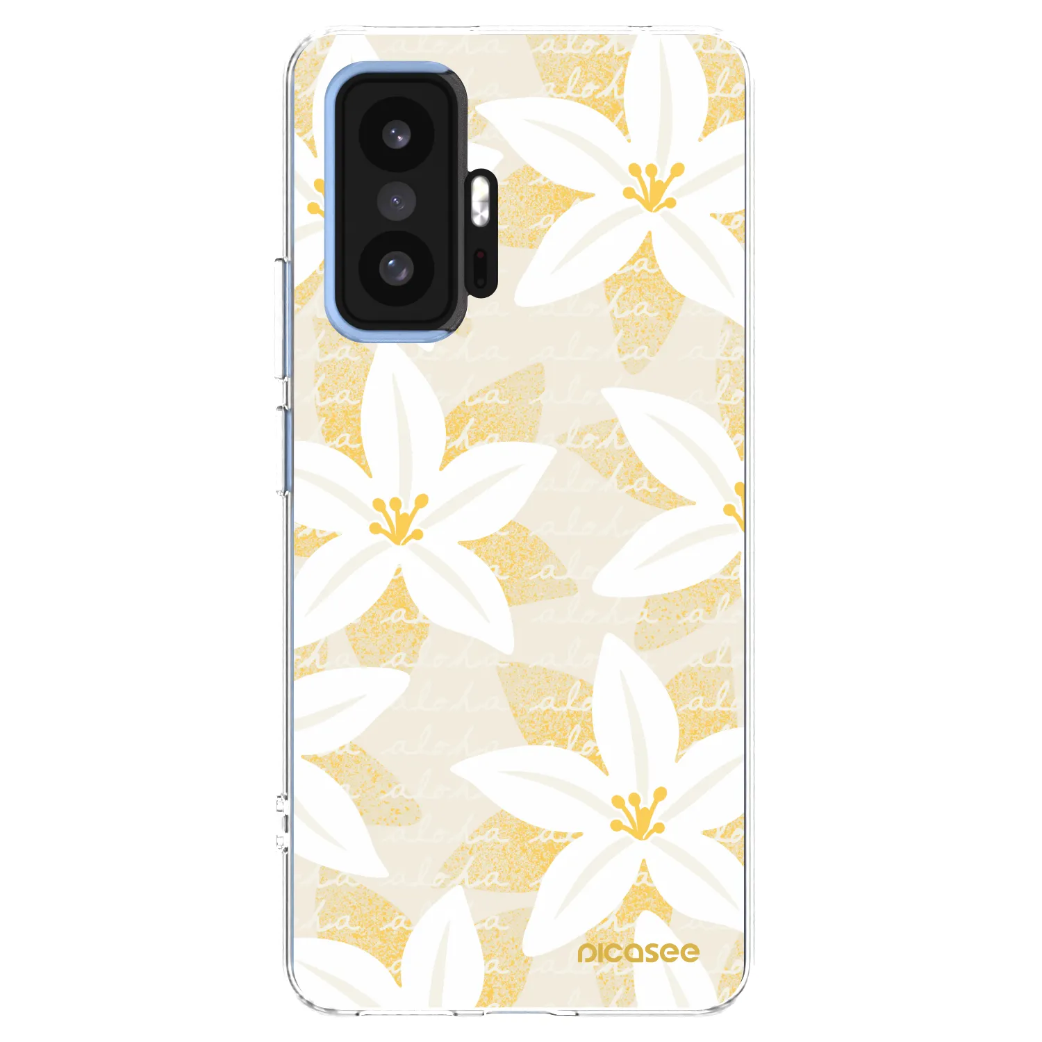 Picasee Xiaomi 11T Pro Hülle - Transparentes Silikon - Island Leave