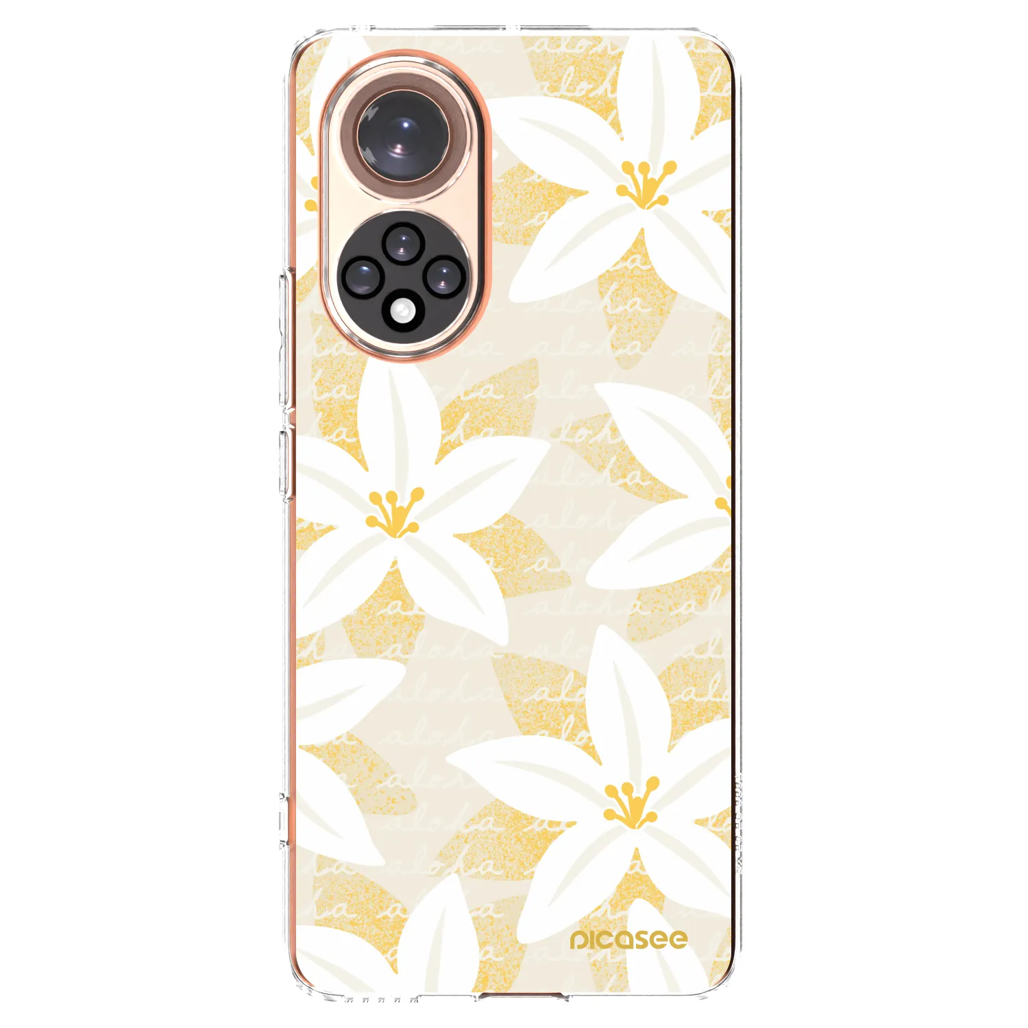 Picasee Honor 50 5G Hülle - Transparentes Silikon - Island Leave