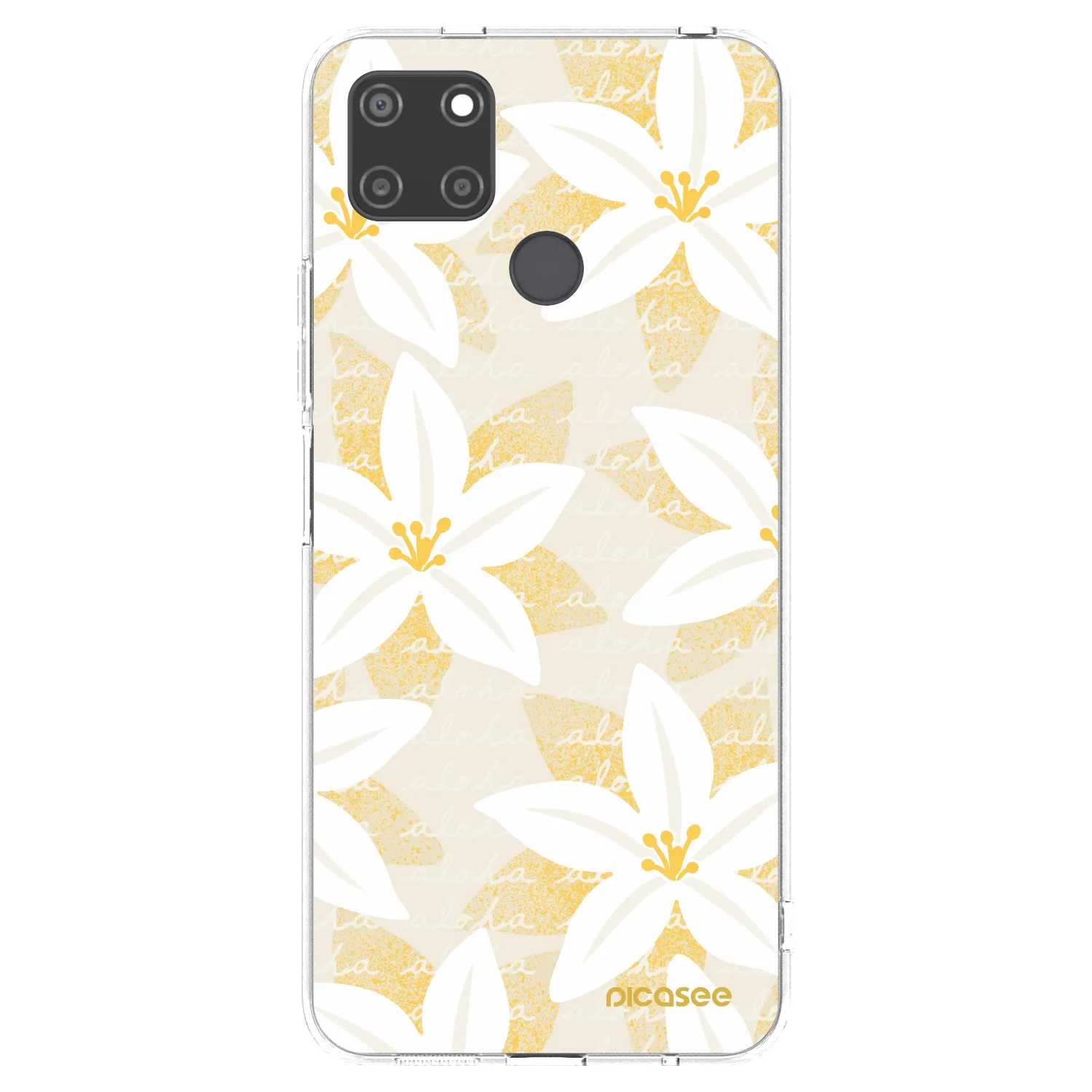 Picasee Realme C21Y Hülle - Transparentes Silikon - Island Leave