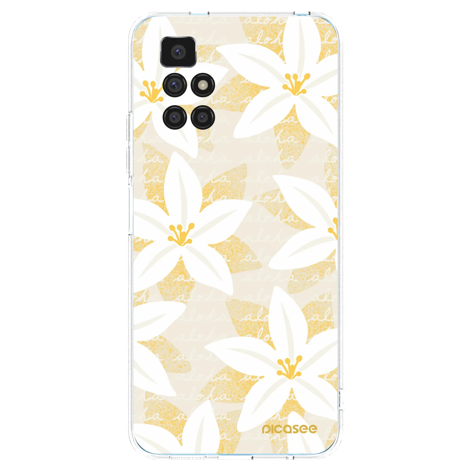 Picasee Xiaomi Redmi 10 (2022) Hülle - Transparentes Silikon - Island Leave