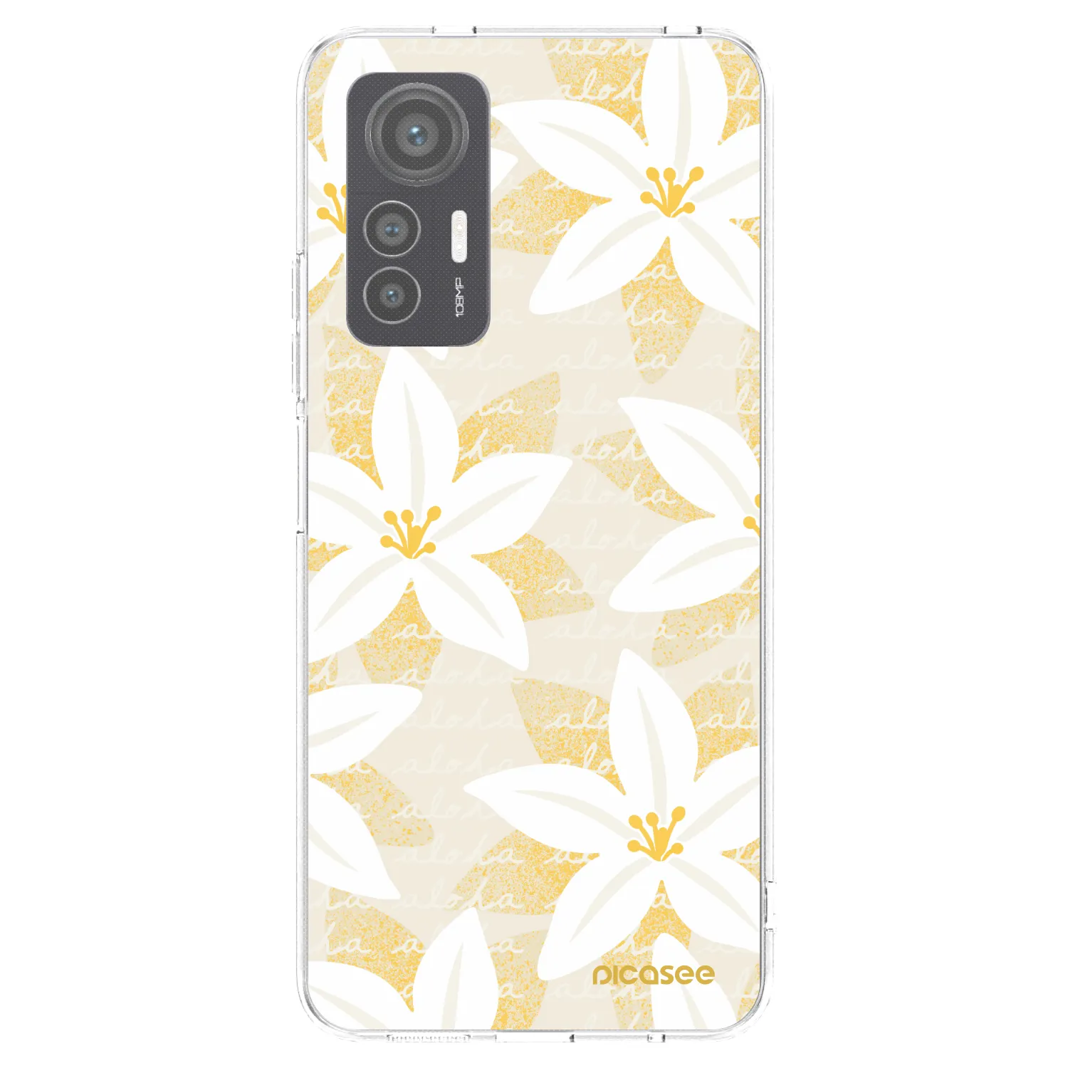 Picasee Xiaomi 12 Lite Hülle - Transparentes Silikon - Island Leave