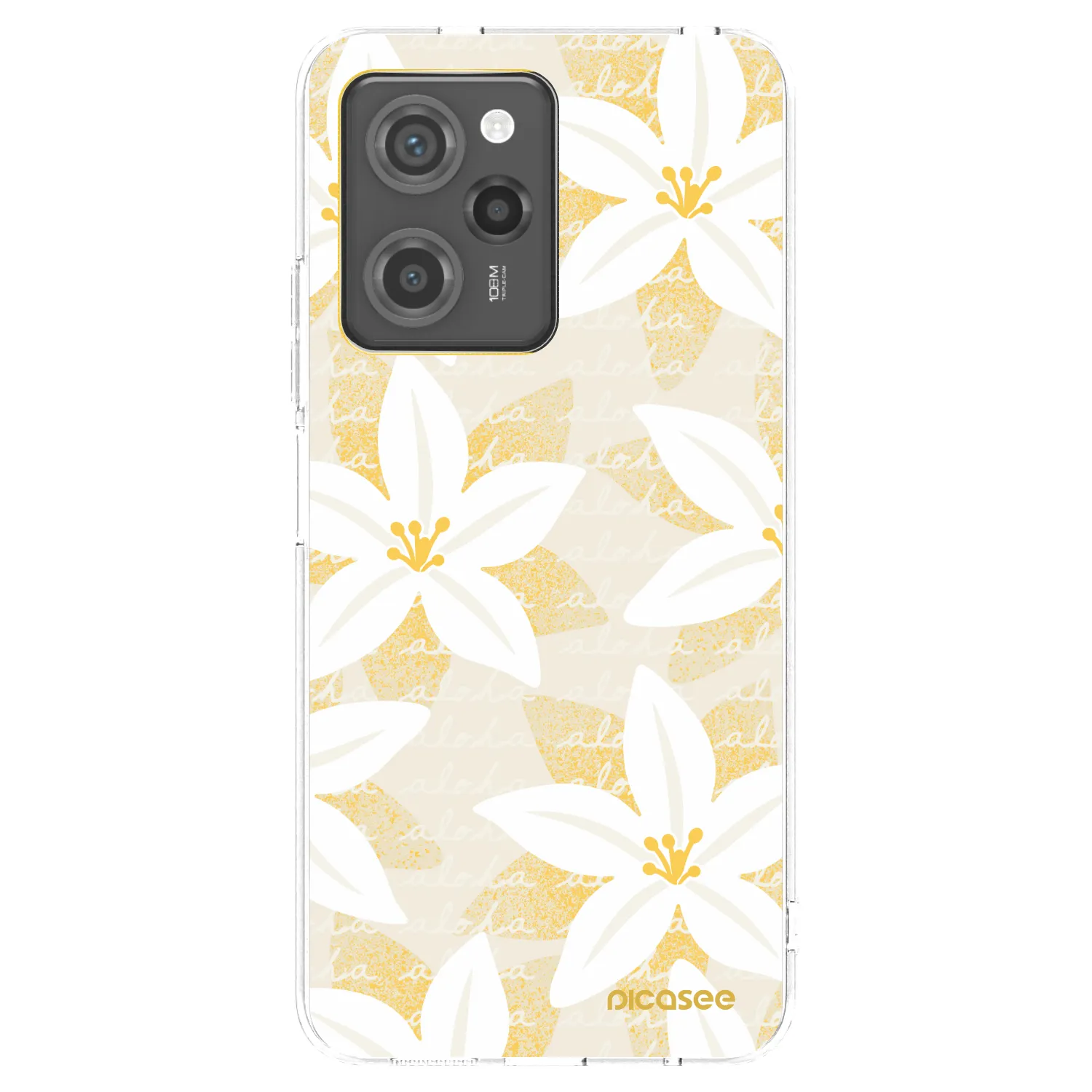 Picasee Xiaomi Poco X5 Pro Hülle - Schwarzes Silikon - Island Leave