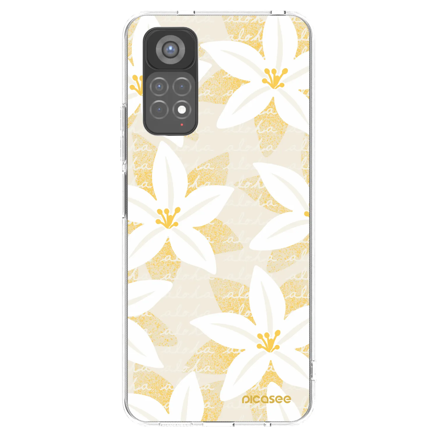 Picasee Xiaomi Redmi Note 11S 5G Hülle - Transparentes Silikon - Island Leave